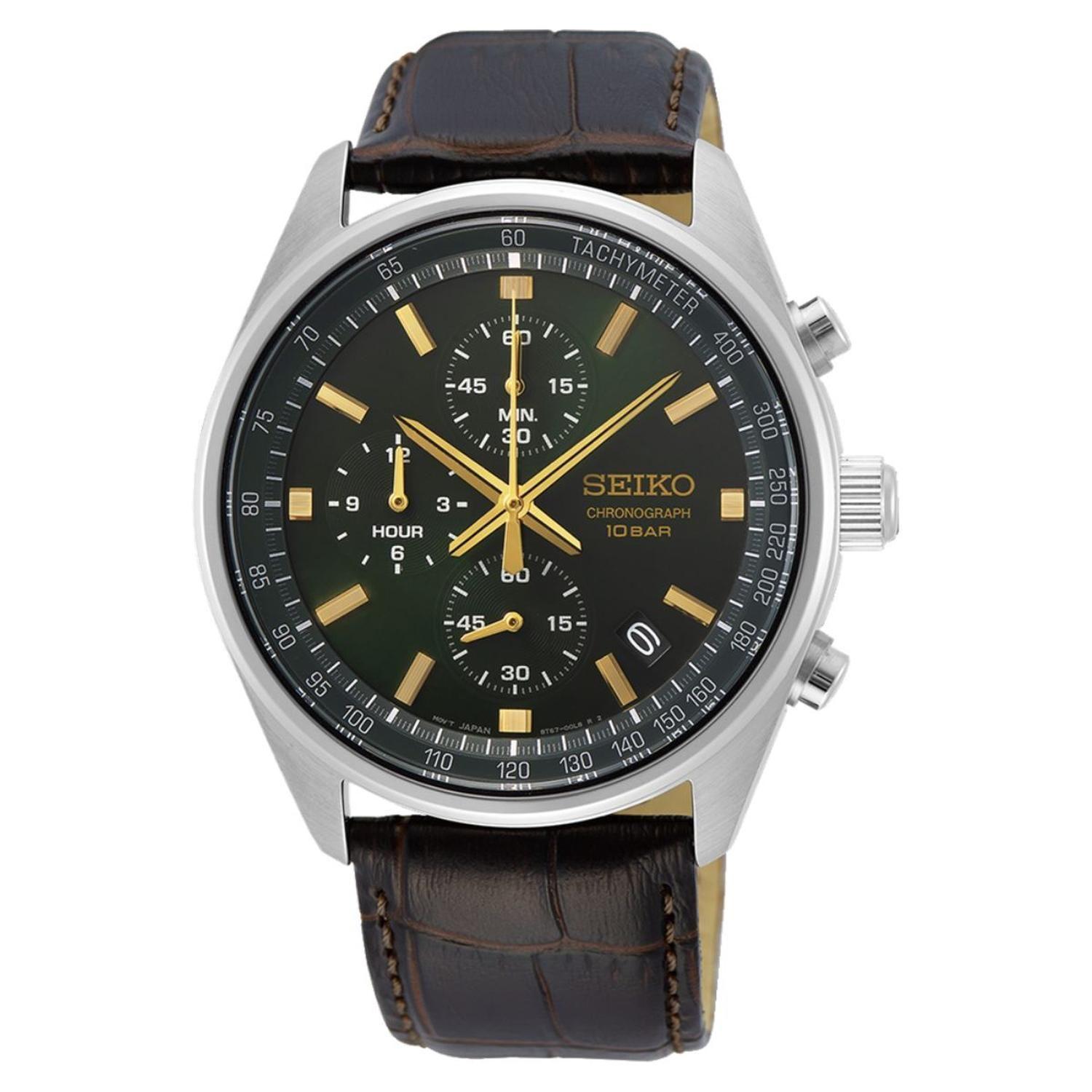 Reloj Seiko Hombre Cronografo SSB385-1