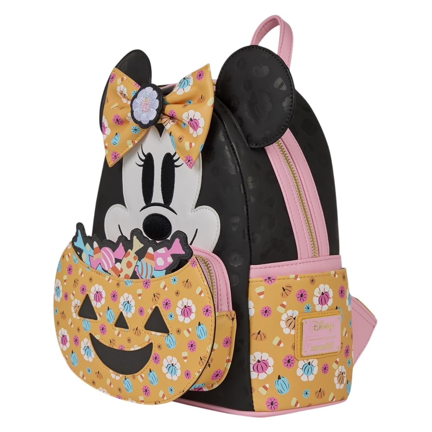 Mochila Loungefly Mujer Minnie Mouse Pumpkin Glow-2