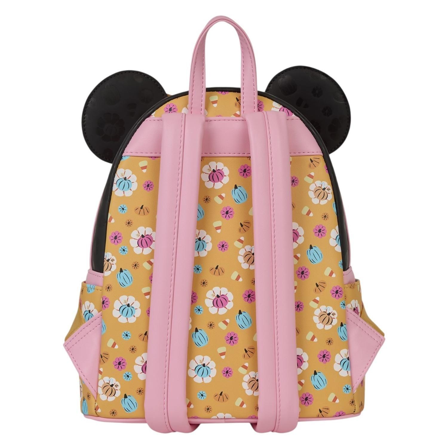 Mochila Loungefly Mujer Minnie Mouse Pumpkin Glow-4