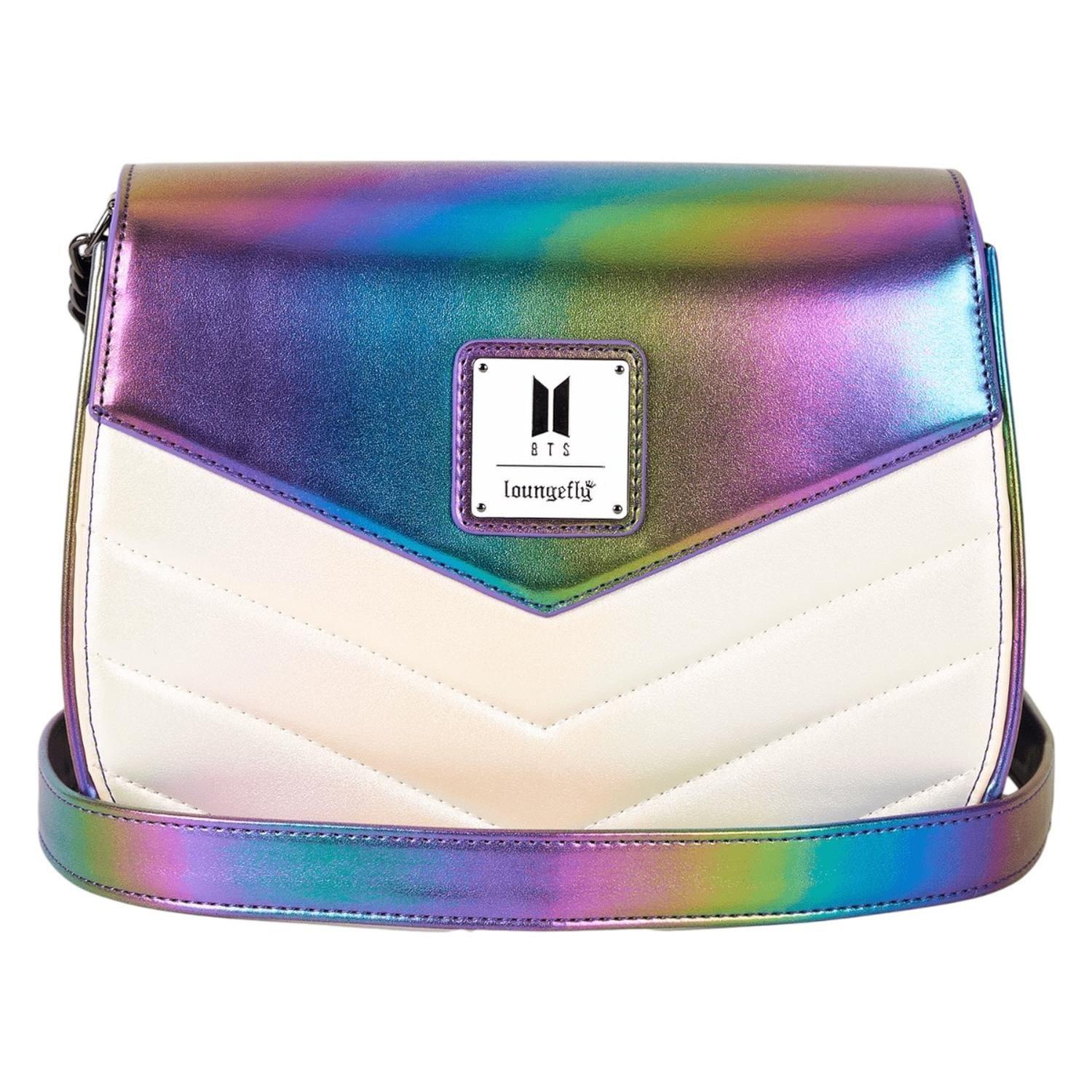 Bolso Loungefly Mujer Funko Pop BTS Iridescent Quilted-3