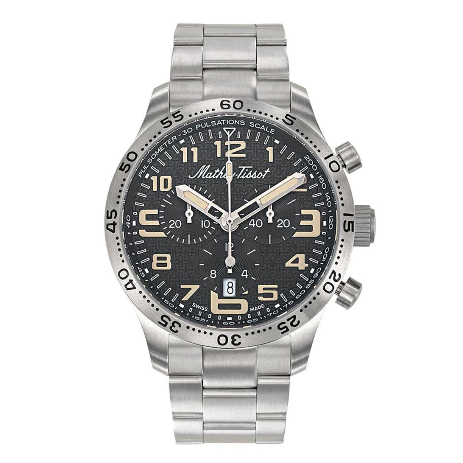 Reloj Mathey-Tissot Hombre Type 21 Titanium H1821CHT3-2