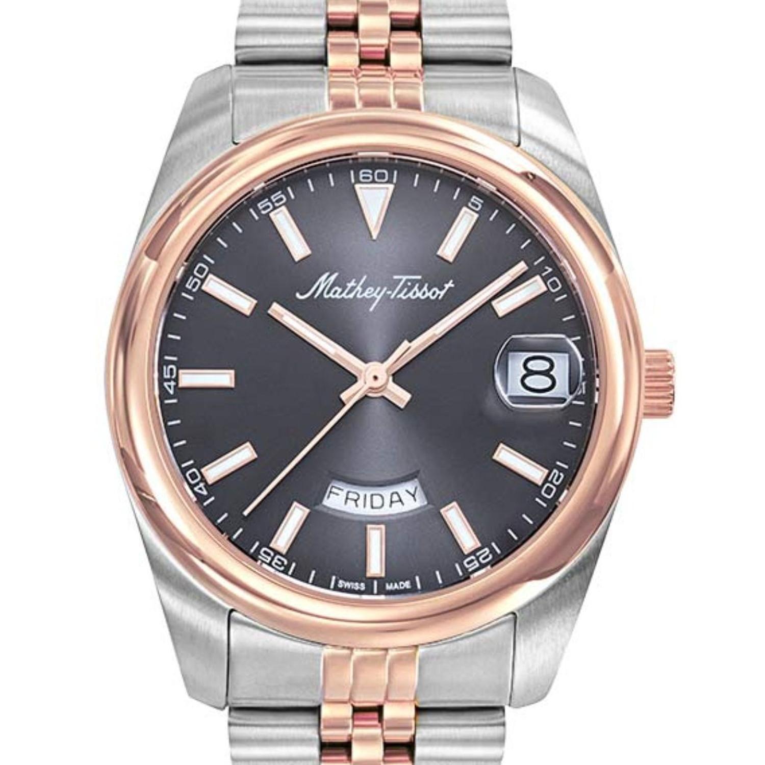 Reloj Mathey-Tissot Mujer Mathy Day-Date D510RS-0