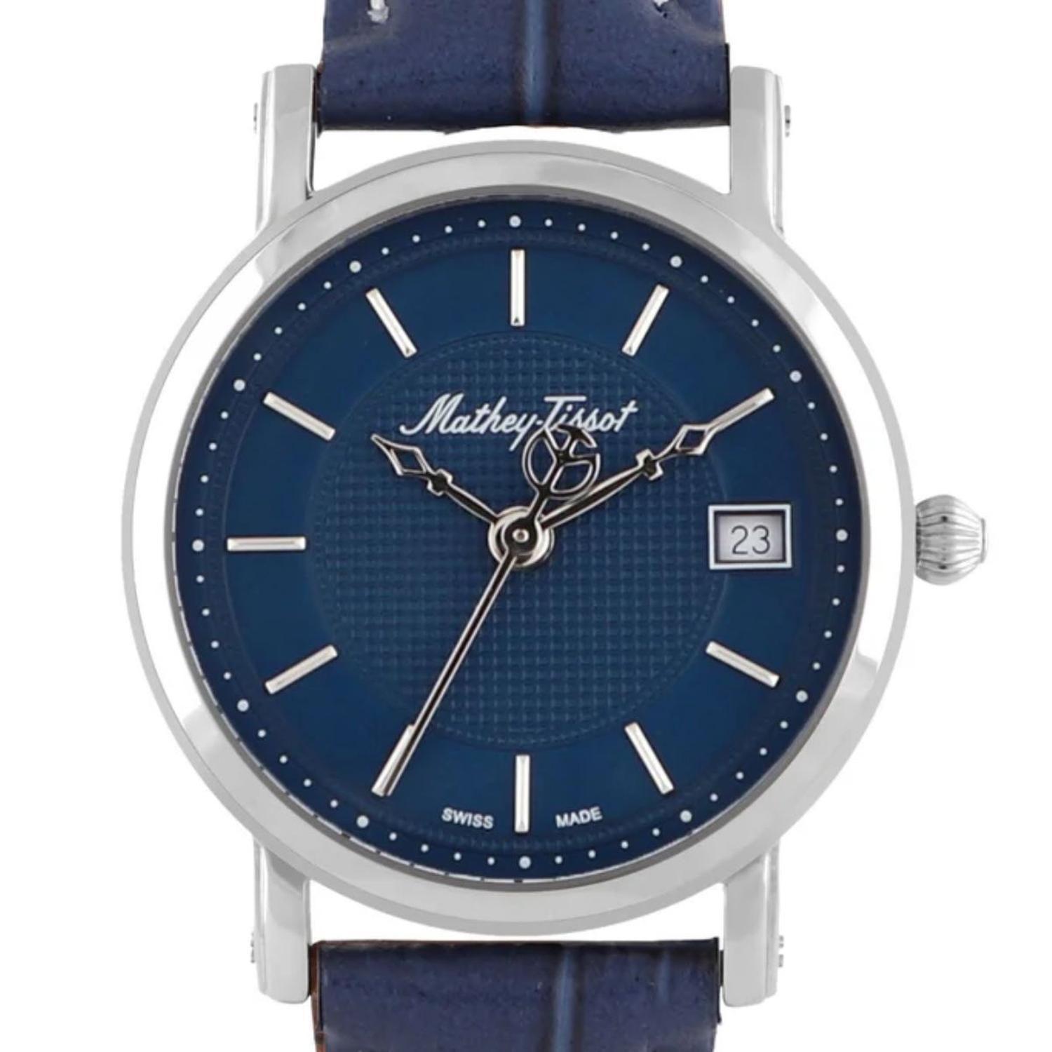 Reloj Mathey-Tissot Hombre City Leather HB611251ABU-0