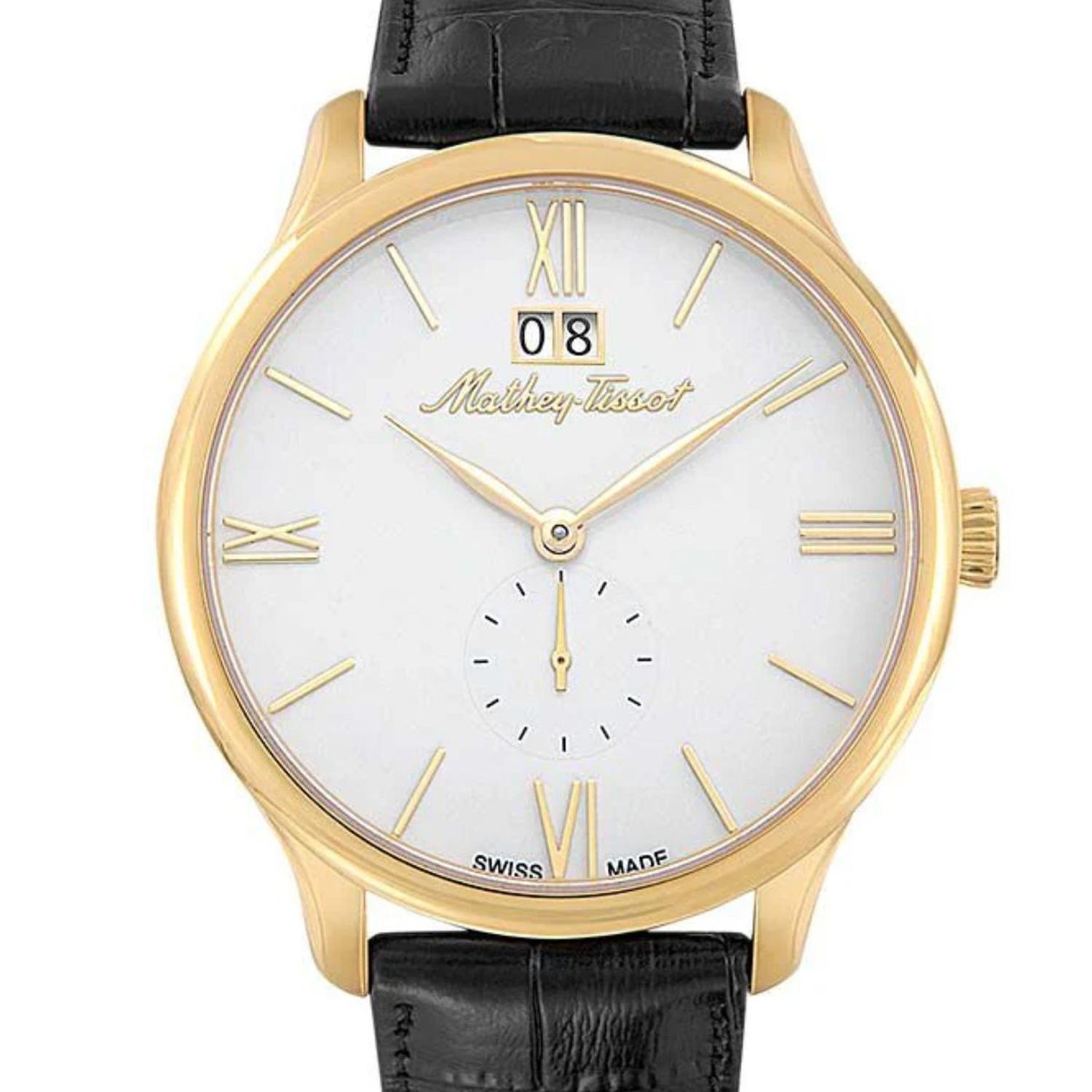 Reloj Mathey-Tissot Hombre Edmond Leather H1886QPI-0