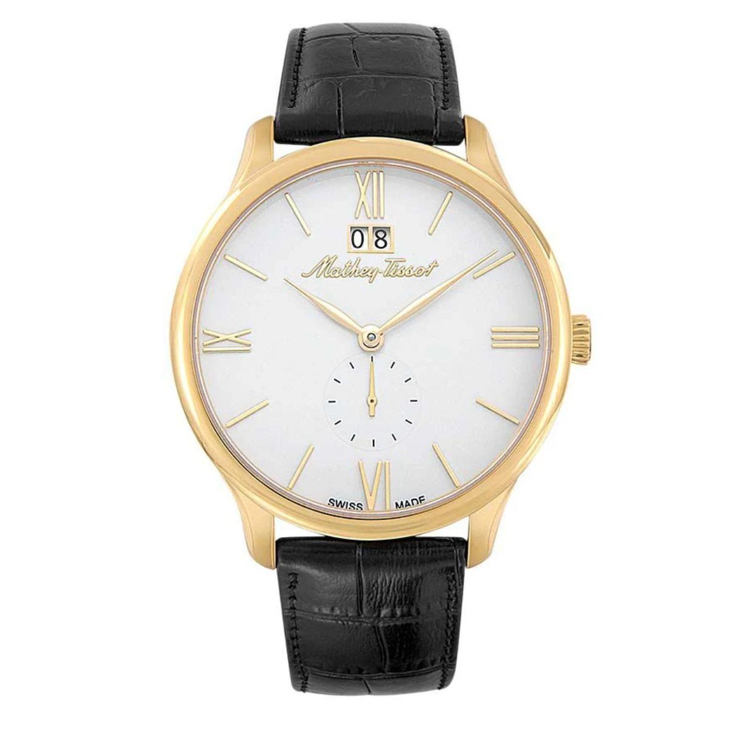 Reloj Mathey-Tissot Hombre Edmond Leather H1886QPI-1