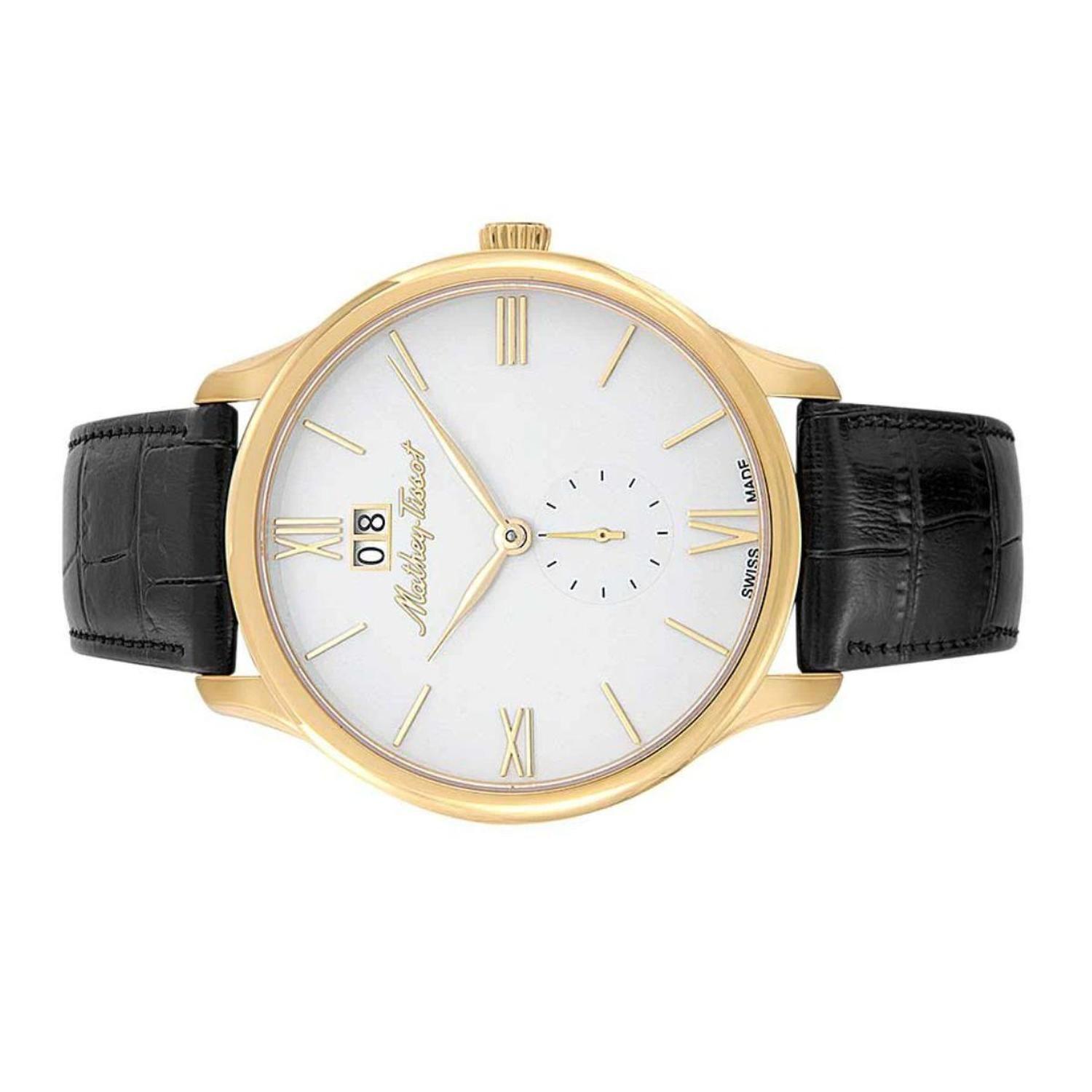 Reloj Mathey-Tissot Hombre Edmond Leather H1886QPI-2