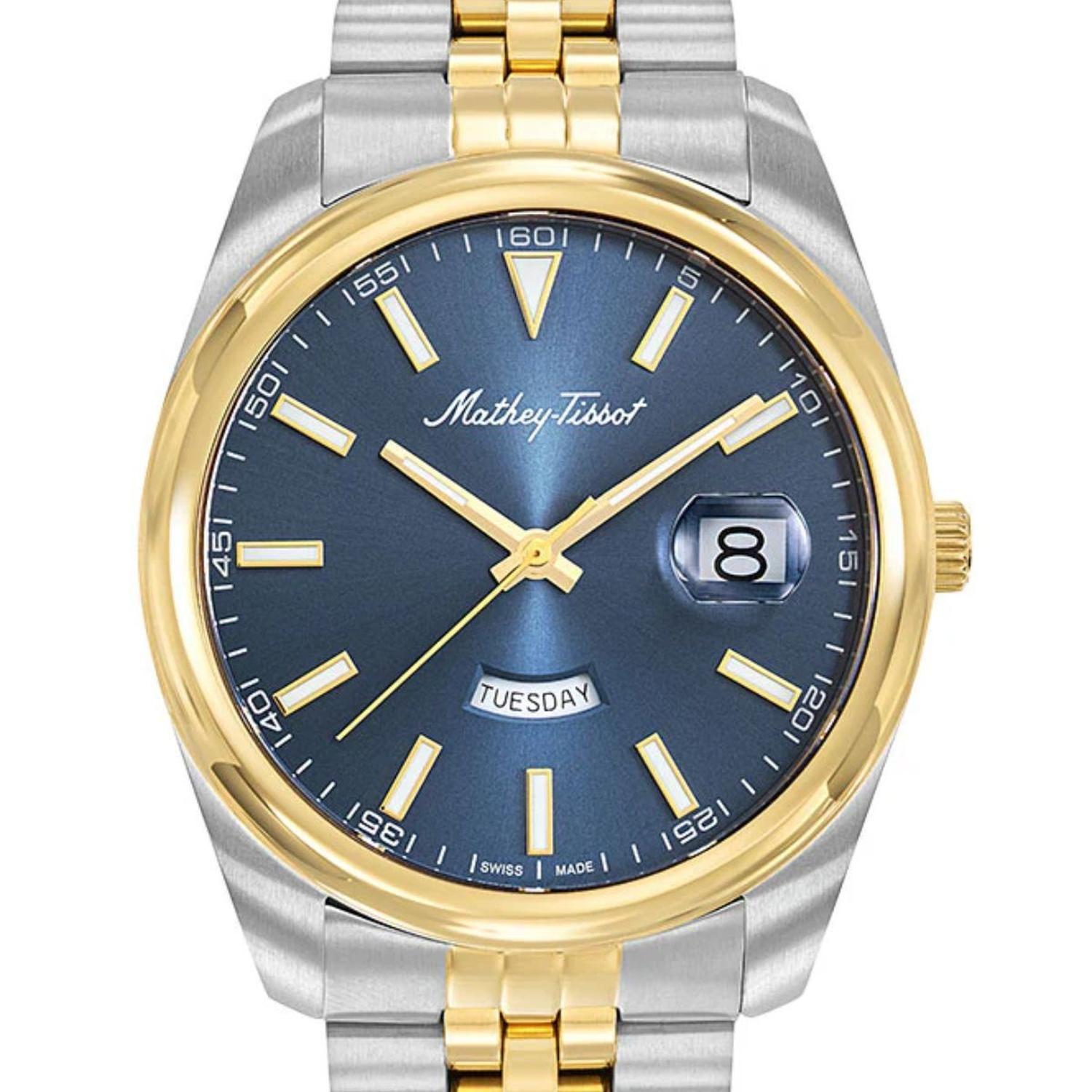 Reloj Mathey-Tissot Hombre Mathy Day-Date H510BBU-0