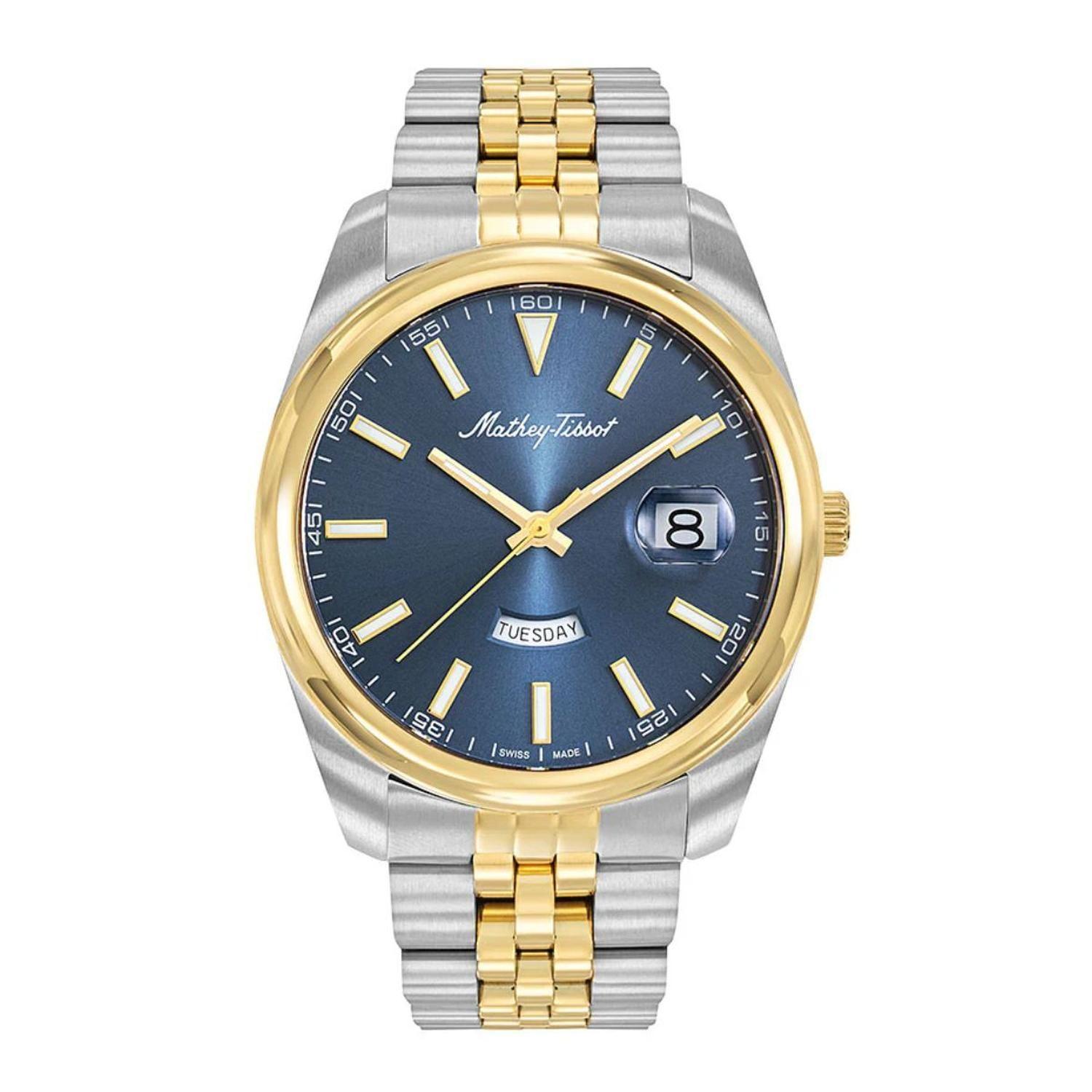Reloj Mathey-Tissot Hombre Mathy Day-Date H510BBU-1