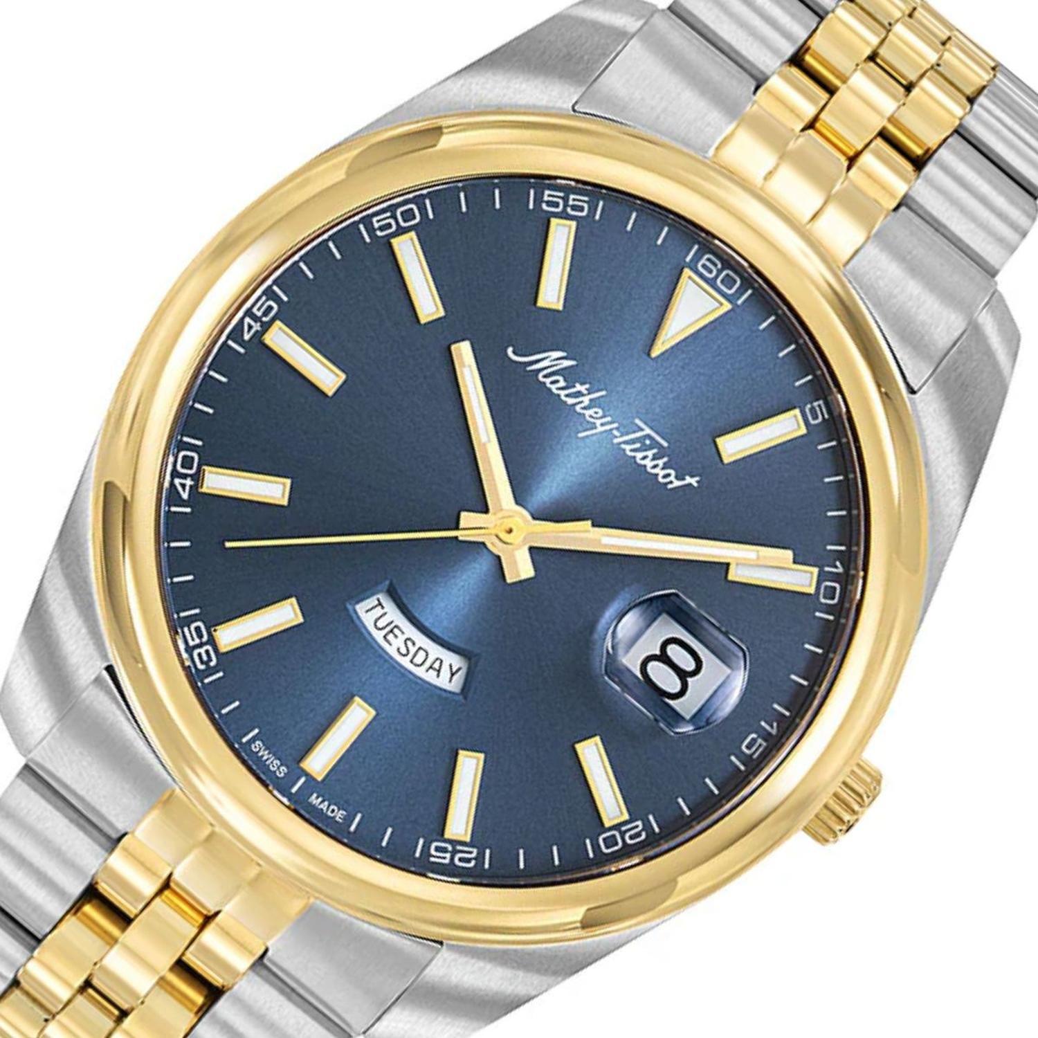 Reloj Mathey-Tissot Hombre Mathy Day-Date H510BBU-2