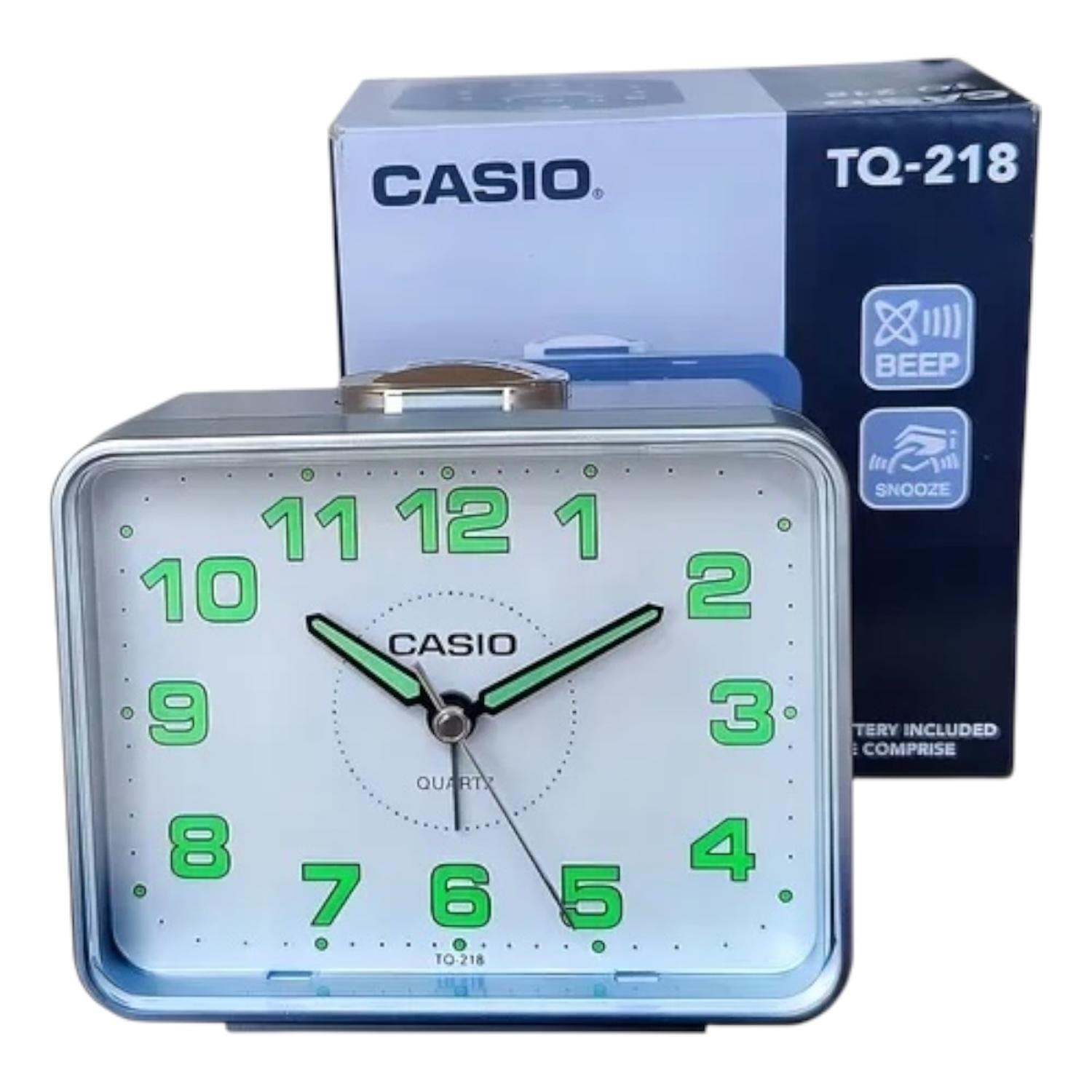 Reloj Despertador Casio TQ-218-2