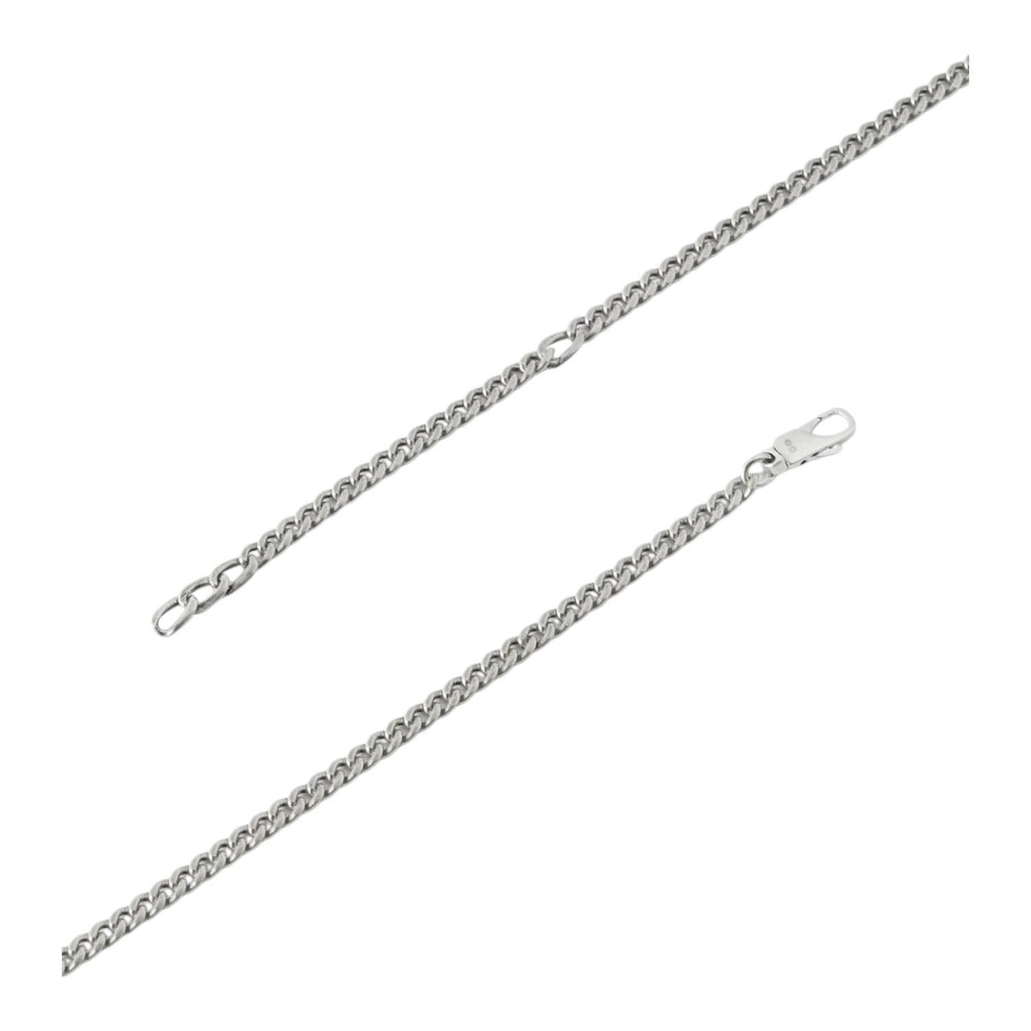 Collar Gucci Unisex Enamel Tag Plata-2