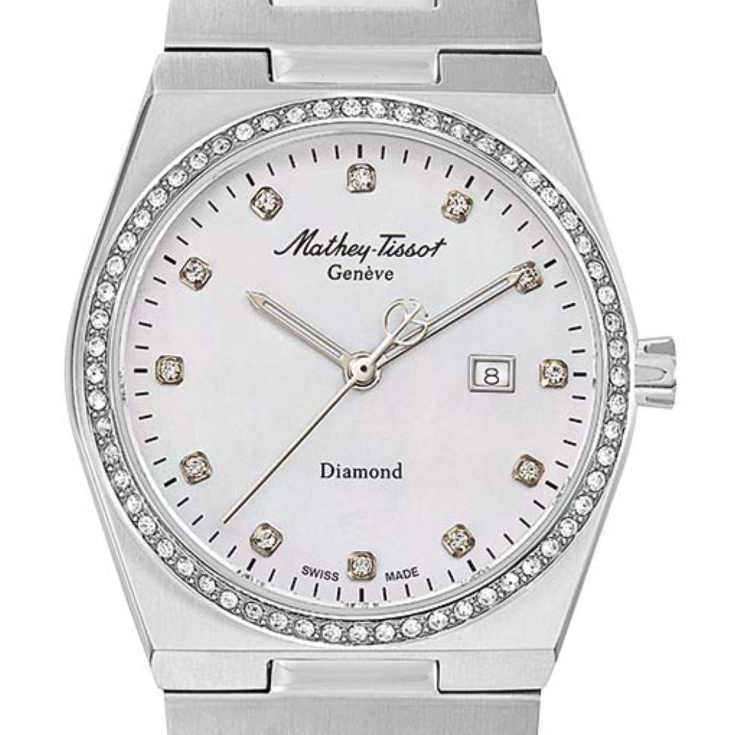 Reloj Mathey-Tissot Mujer Zeus Lady Diamond D118SAI-0