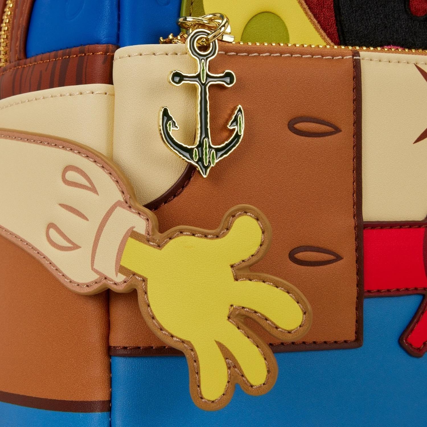 Mochila Loungefly Hombre SpongeBob Pirate Cosplay-5