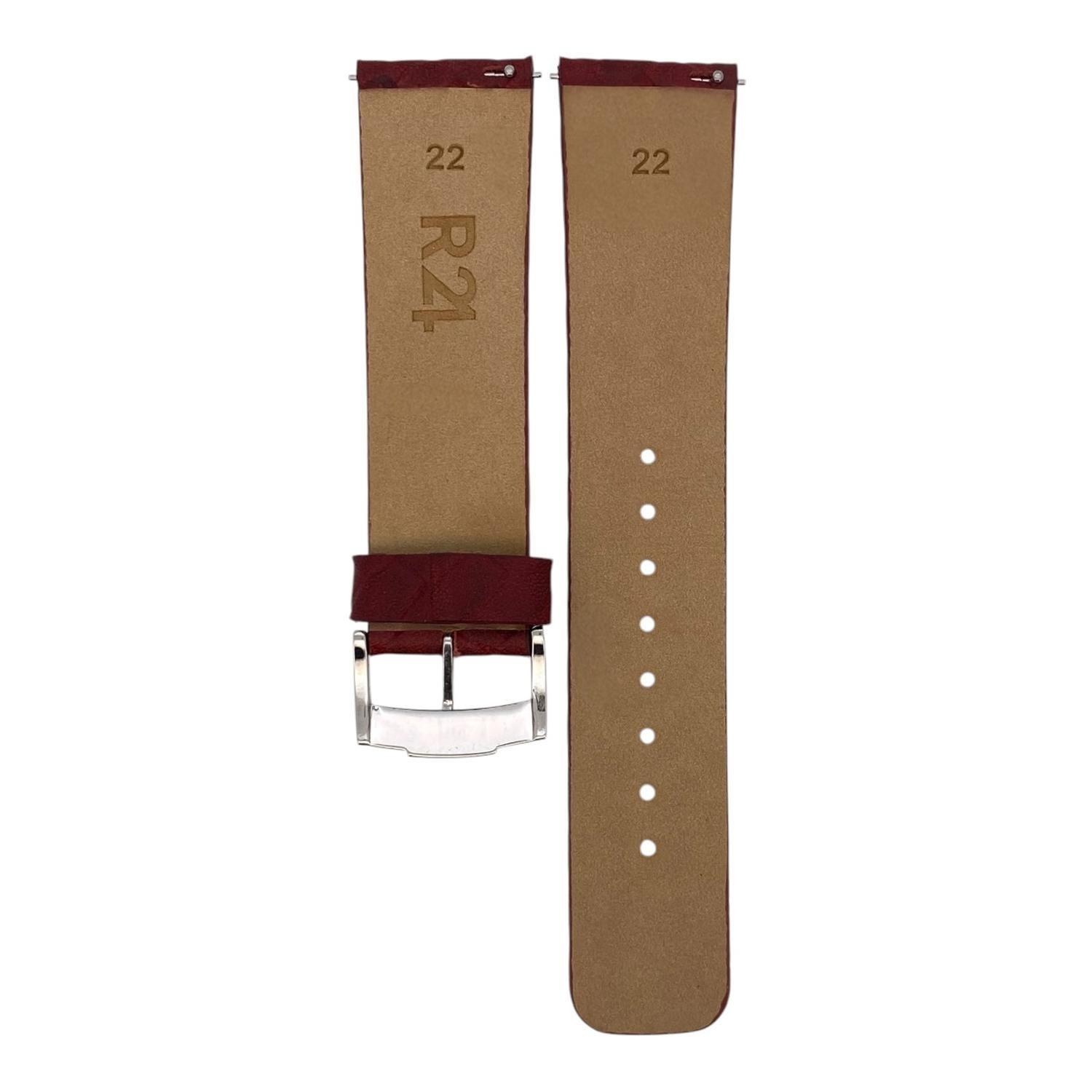 Correa Reloj Cuero Genuino R24 TCZP2 Colores 20mm 22mm-1