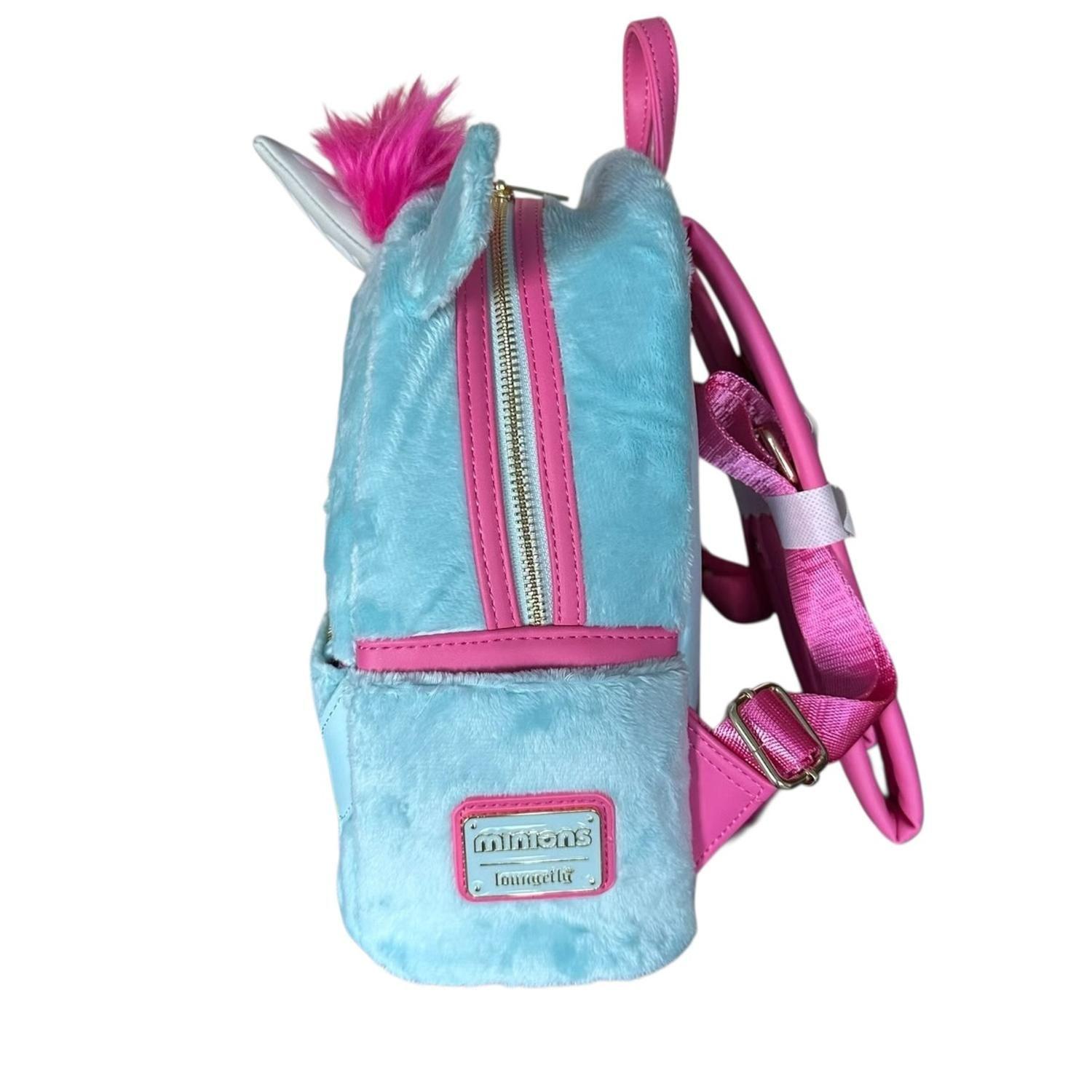 Mochila Mini Loungefly Minions Fluffy Unicorn-1