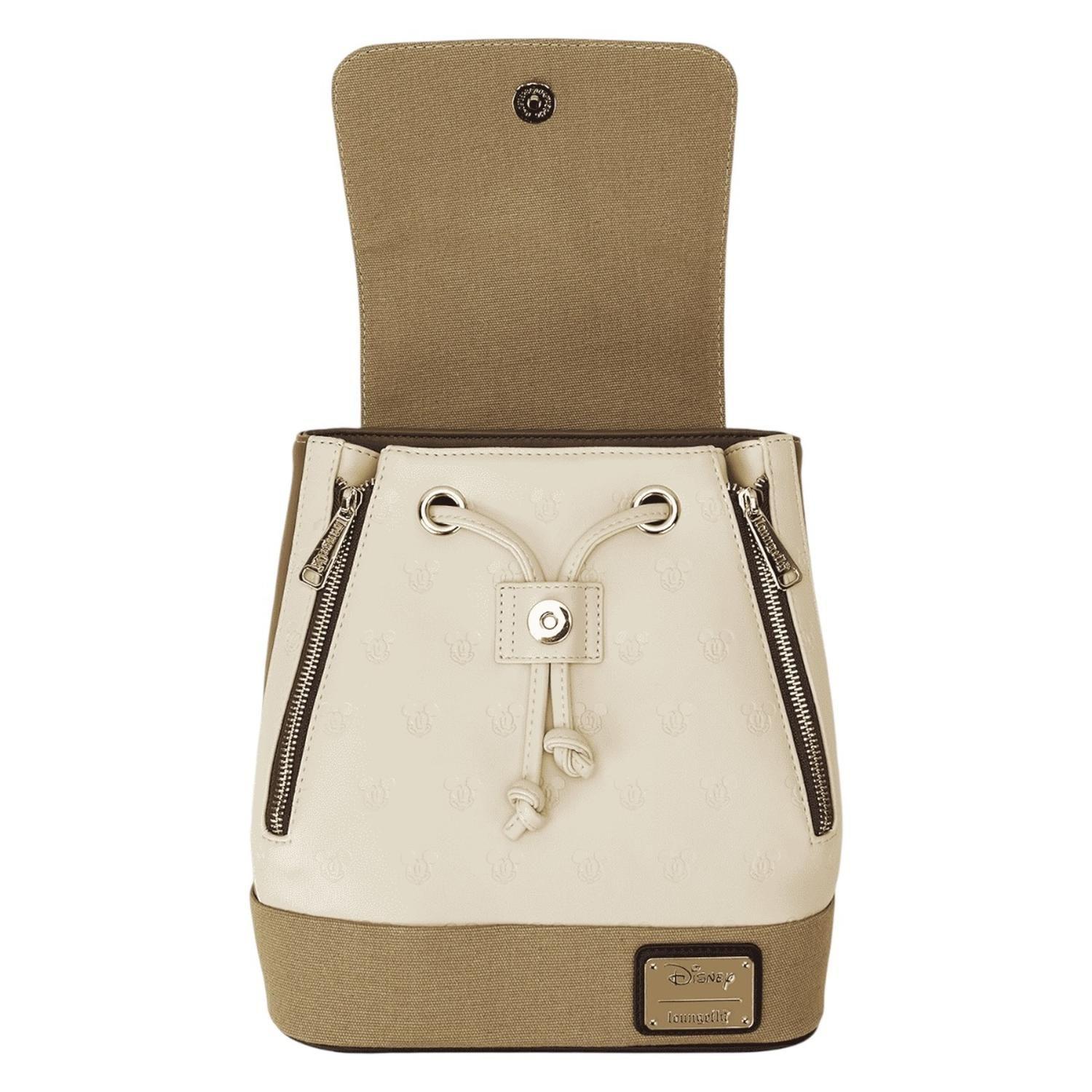 Mochila Loungefly Mujer Mickey Friends Canvas Bucket-2