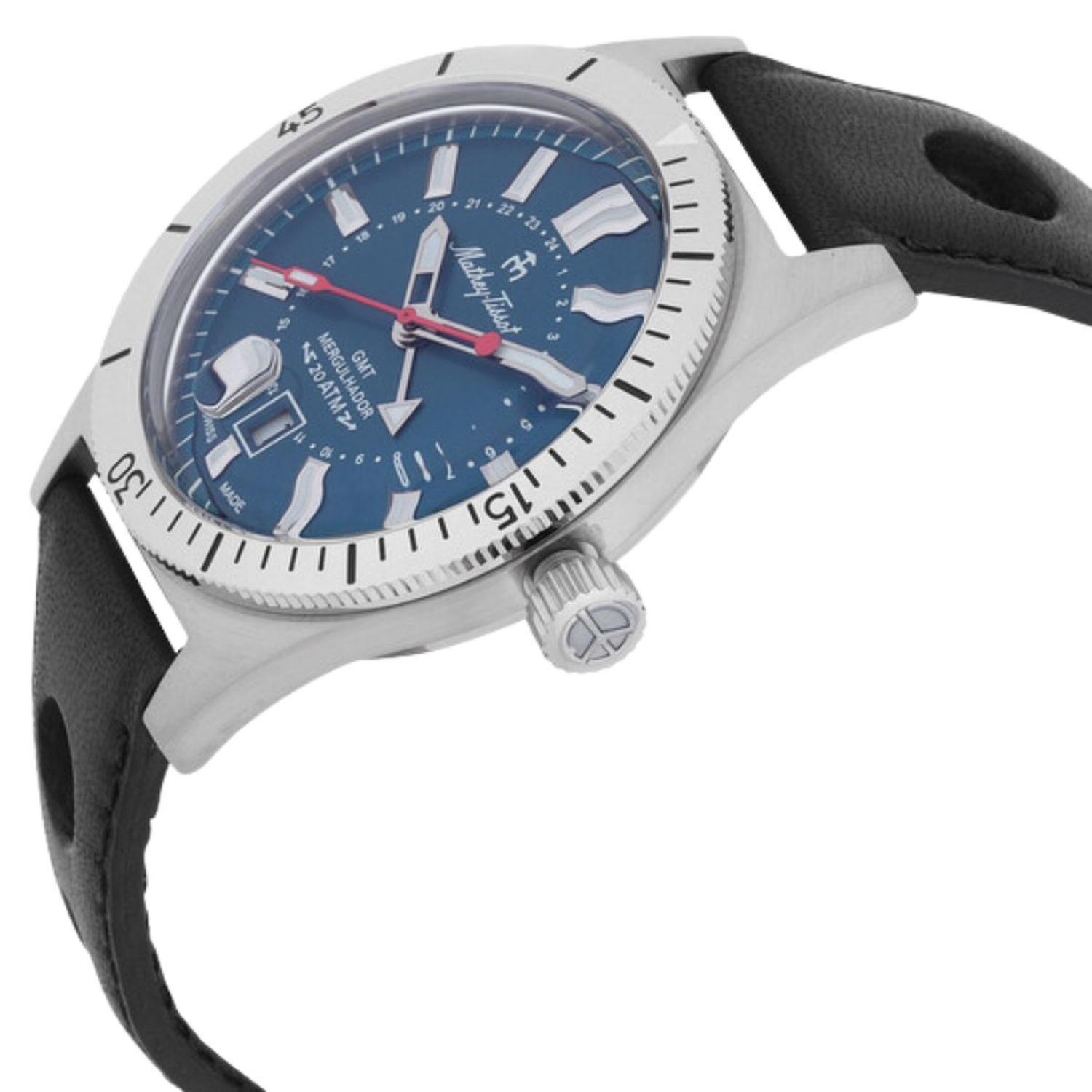 Reloj Mathey-Tissot Hombre Mergulhador GMT MRGABU-2
