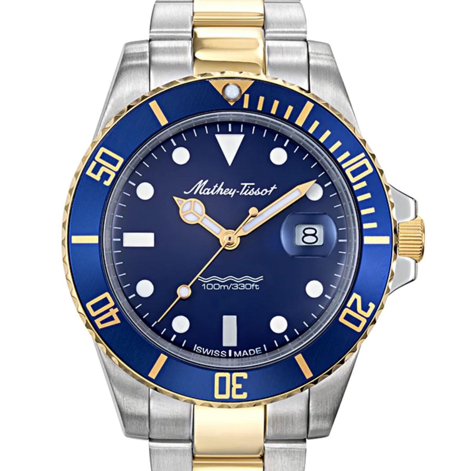 Reloj Mathey-Tissot Hombre Mathy Vintage H901BBU-0