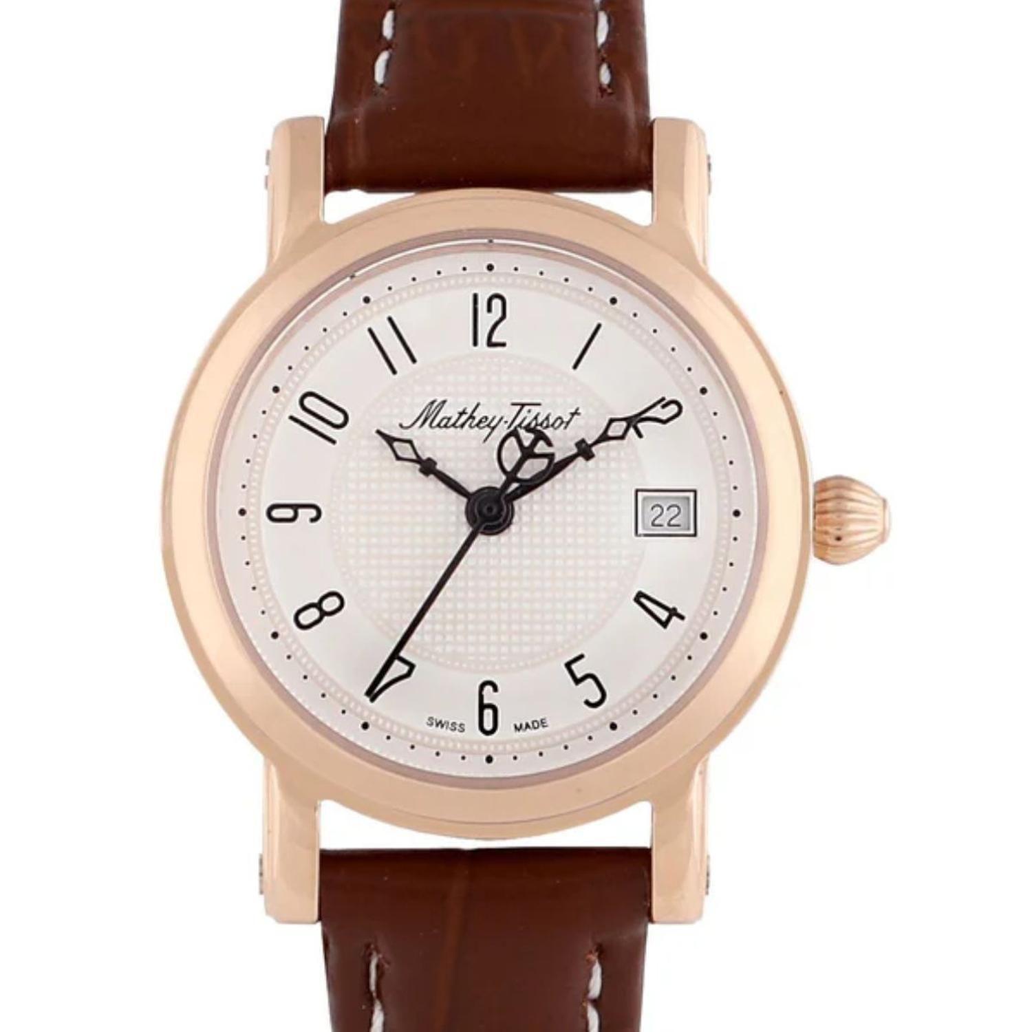 Reloj Mathey-Tissot Mujer City Leather D31186PG-0