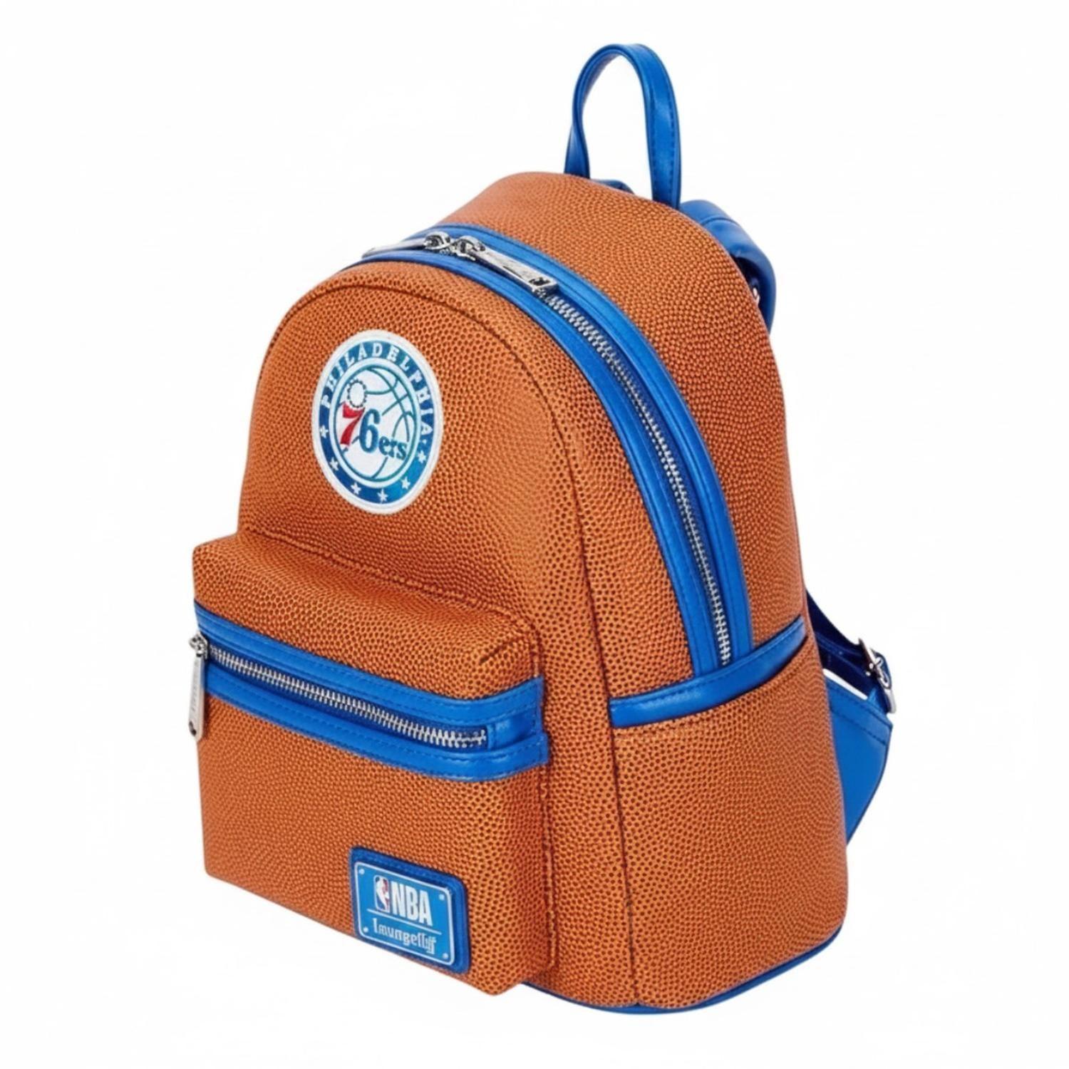 Mochila Loungefly Hombre NBA Philadelphia 76ers Logo-2