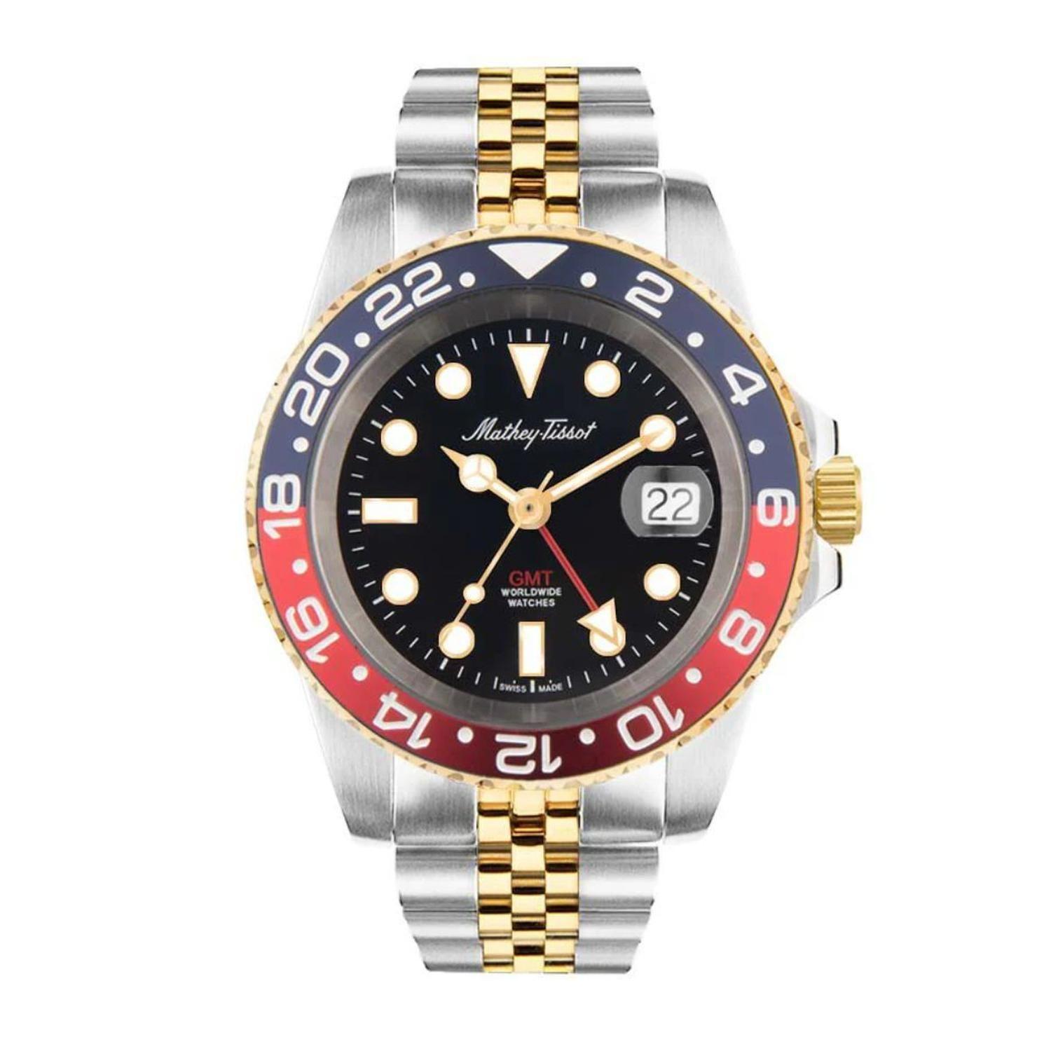 Reloj Mathey-Tissot Hombre GMT H903BBR-2