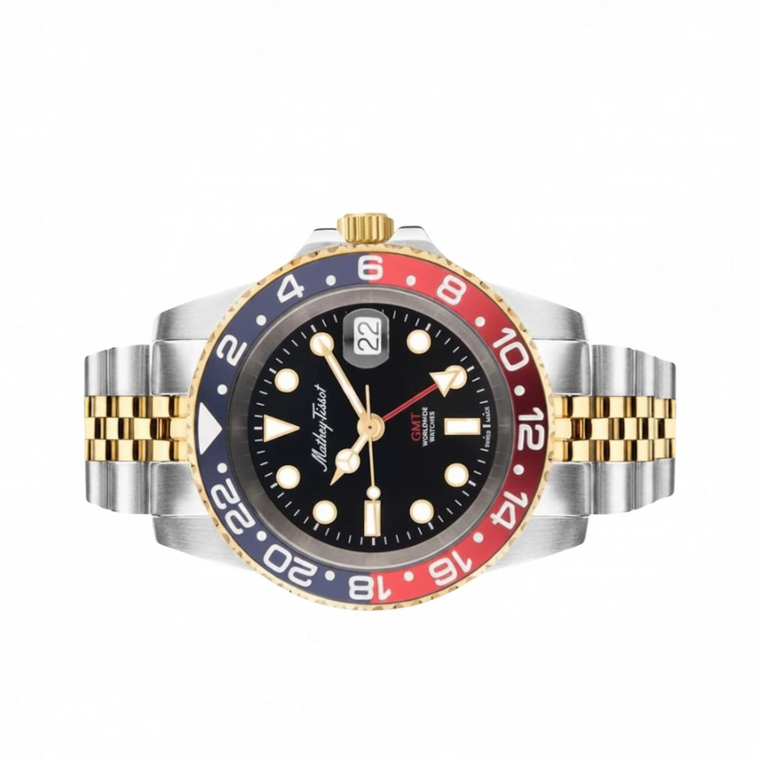 Reloj Mathey-Tissot Hombre GMT H903BBR-2