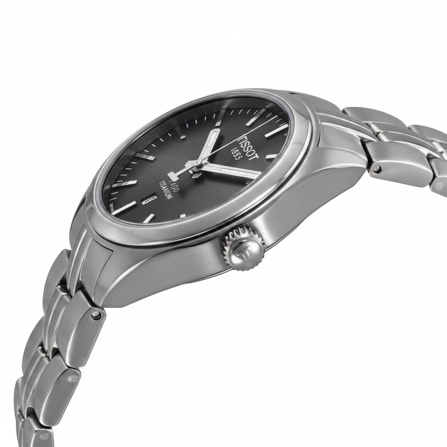 Reloj Tissot Mujer Pr100 Titanium T1012104406100-3