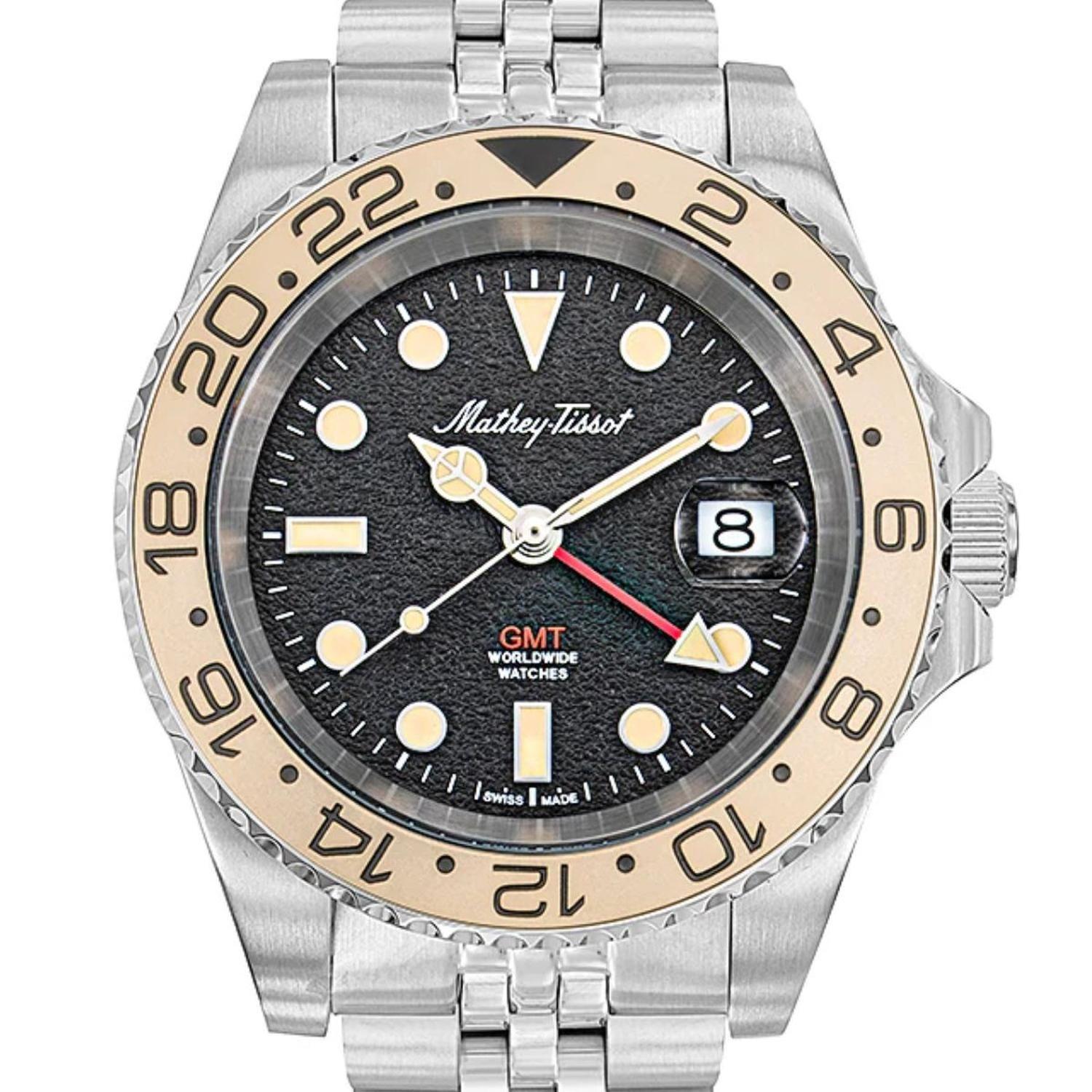 Reloj Mathey-Tissot Hombre GMT H903RNC-0