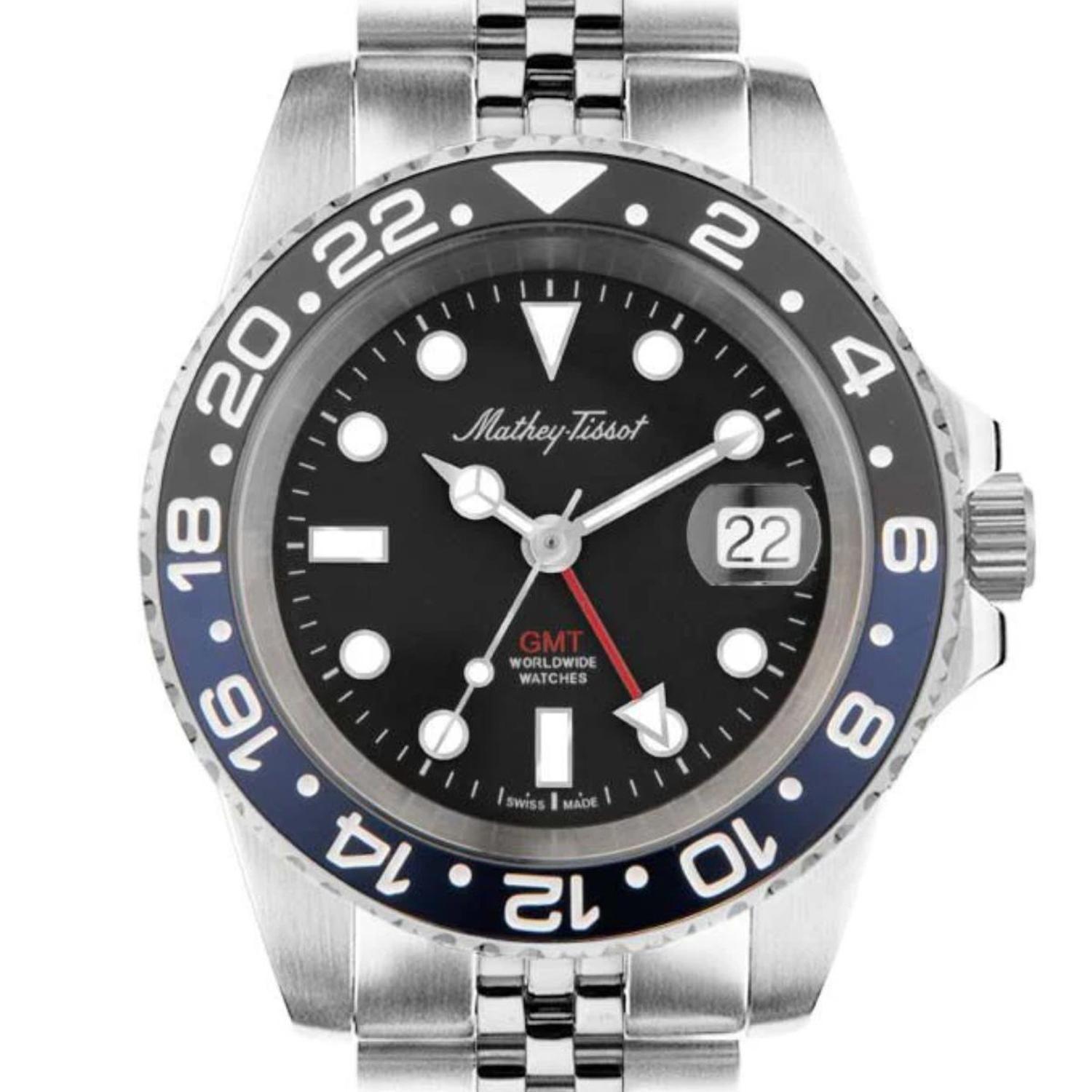 Reloj Mathey-Tissot Hombre GMT H903ANB-0