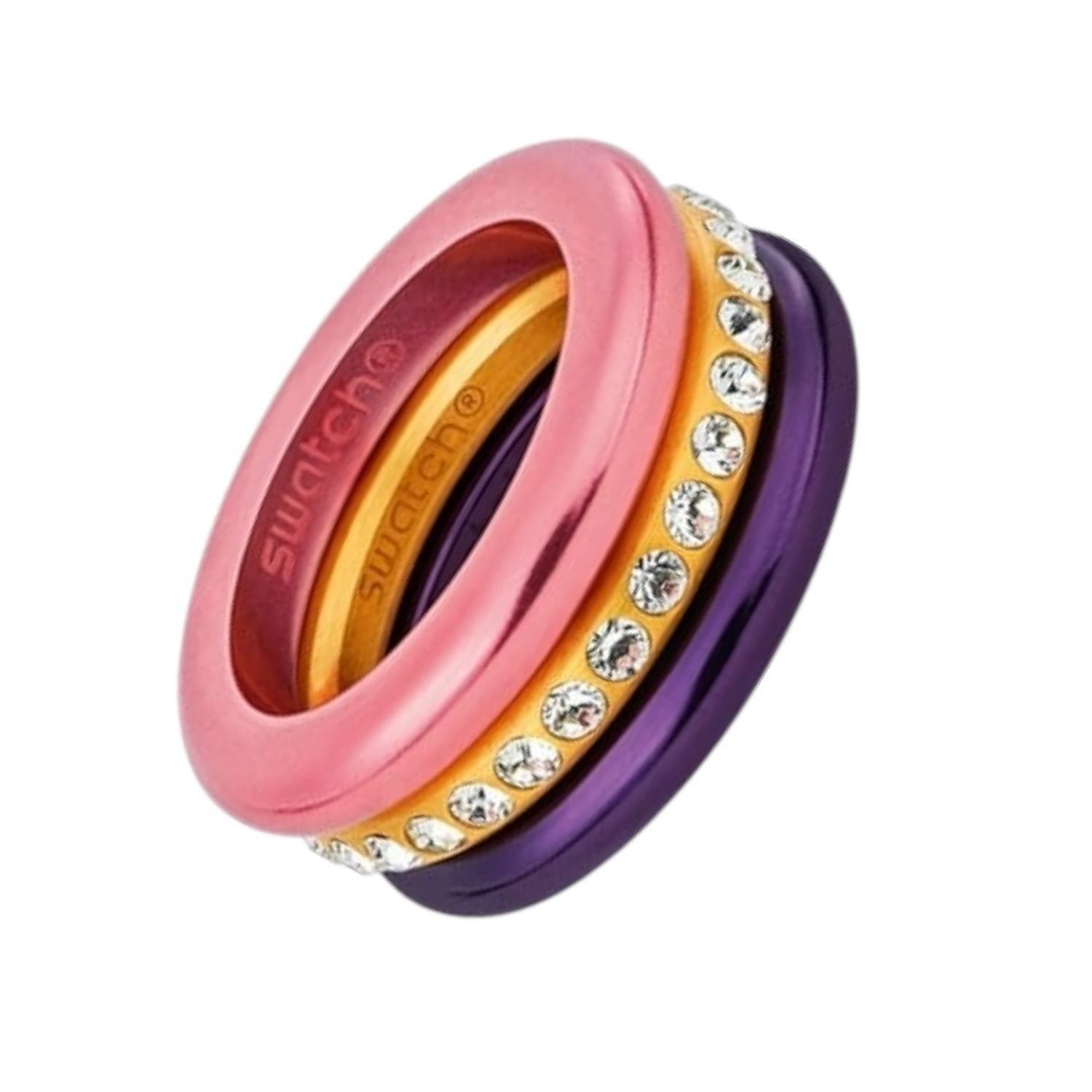 Anillo Swatch Merry Pink JRD052-6 Talla 6-2
