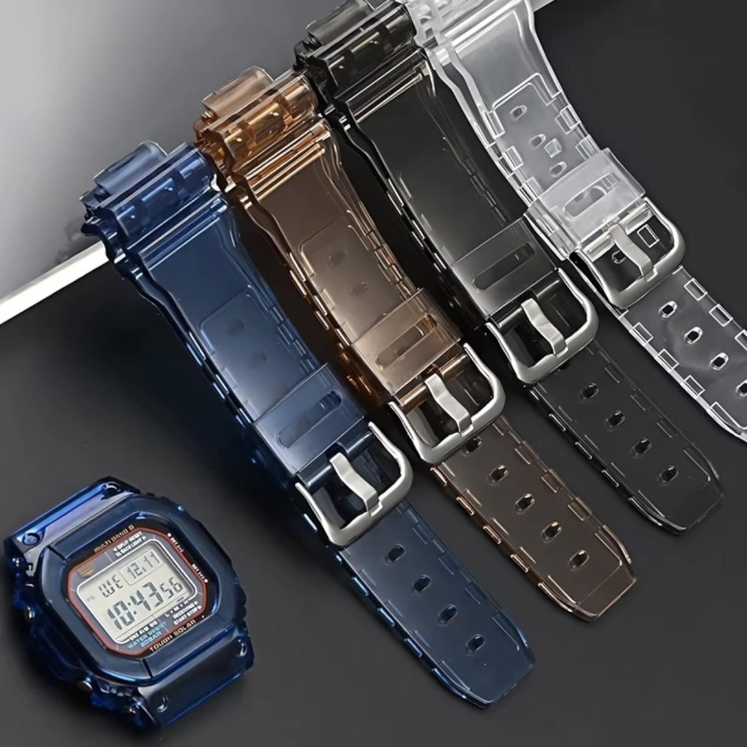 CORREA Y FUNDA RELOJ DE RESINA R24 KOJ3+DK60 PARA CASIO-2