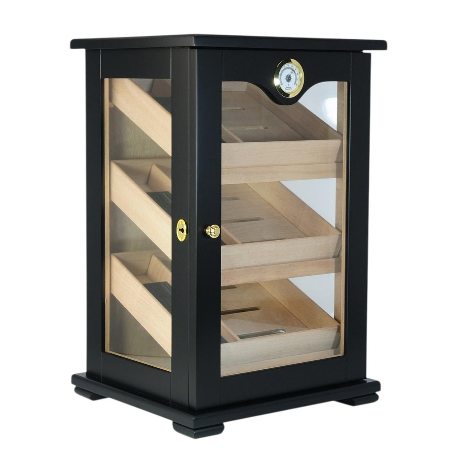 Gabinete Humidor 150 Puros Negro Mate-7