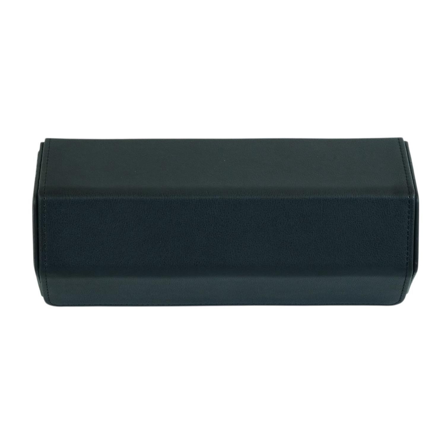 Caja Para Relojes 3 Espacios Hexagonal Negro-5