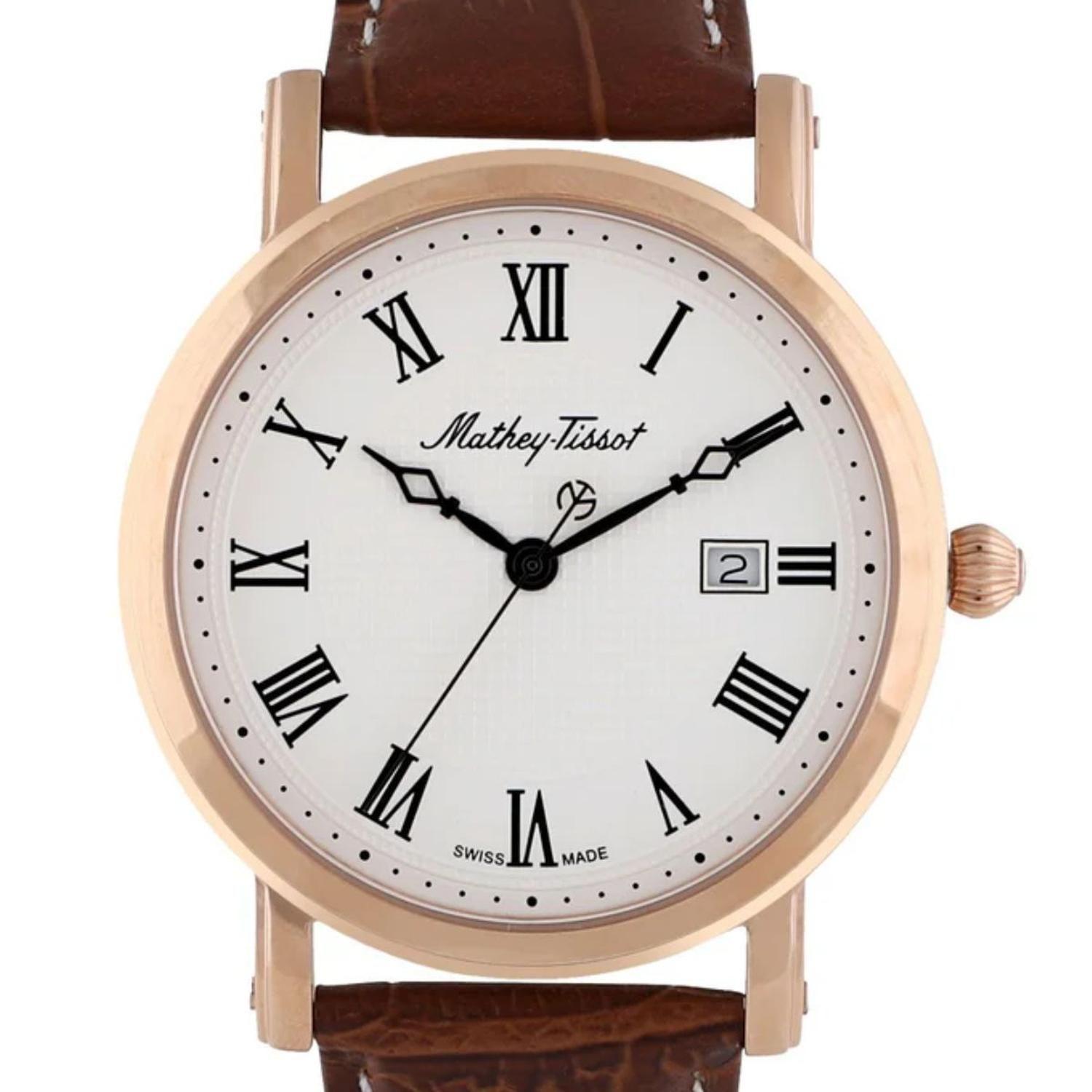 Reloj Mathey-Tissot Hombre City Leather HB611251PBR-0