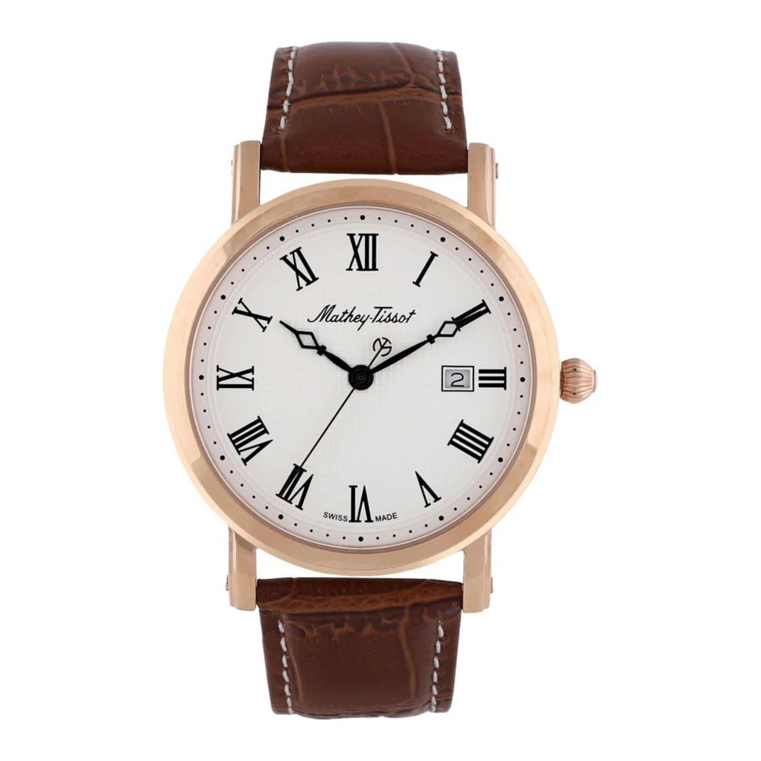 Reloj Mathey-Tissot Hombre City Leather HB611251PBR-1