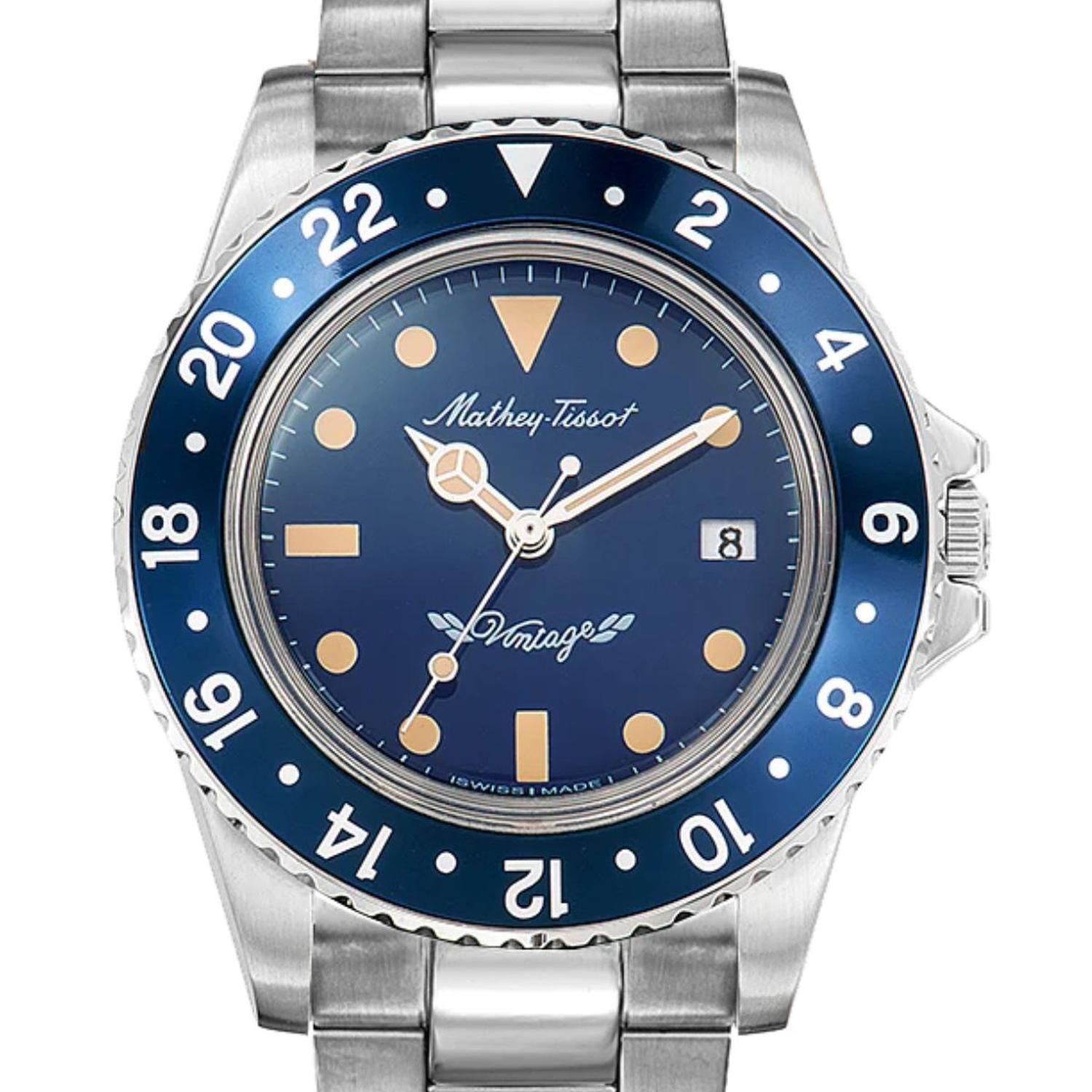 Reloj Mathey-Tissot Hombre Mathy Vintage H900ABU-0