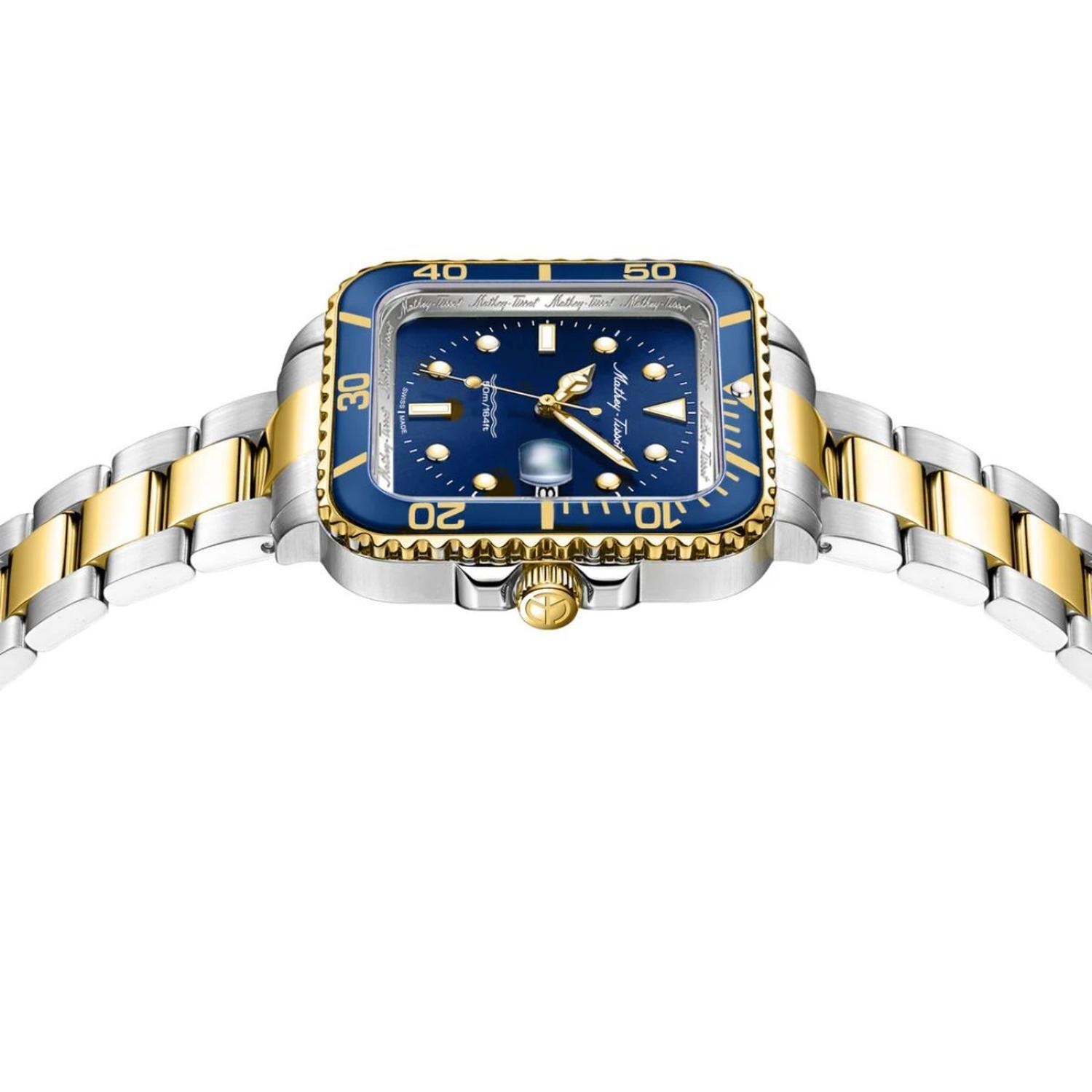 Reloj Mathey-Tissot Hombre Mathy Vintage Square H902QBBU-2