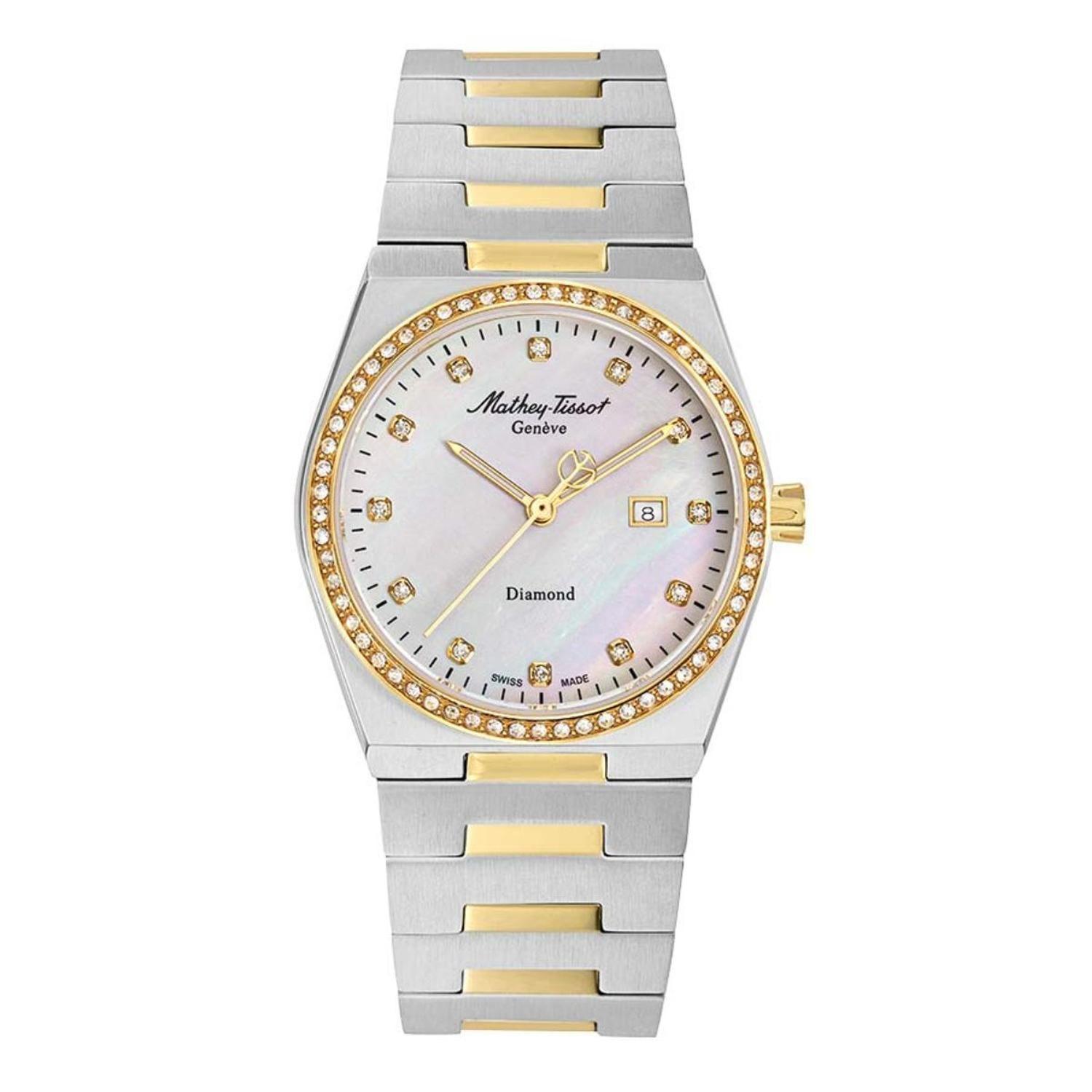 Reloj Mathey-Tissot Mujer Zeus Lady Diamond D118SBYI-2