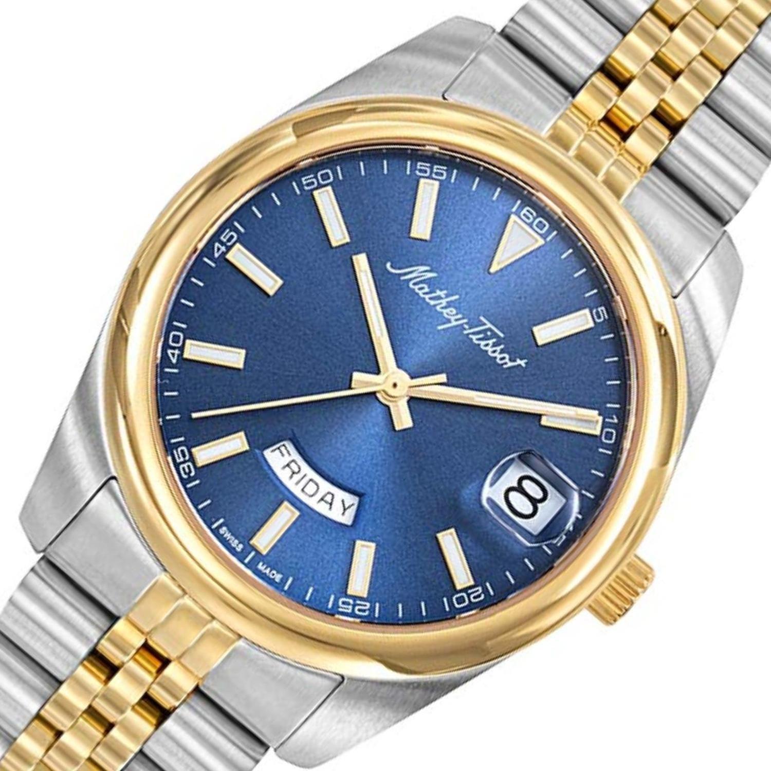 Reloj Mathey-Tissot Mujer Mathy Day-Date D510BBU-2