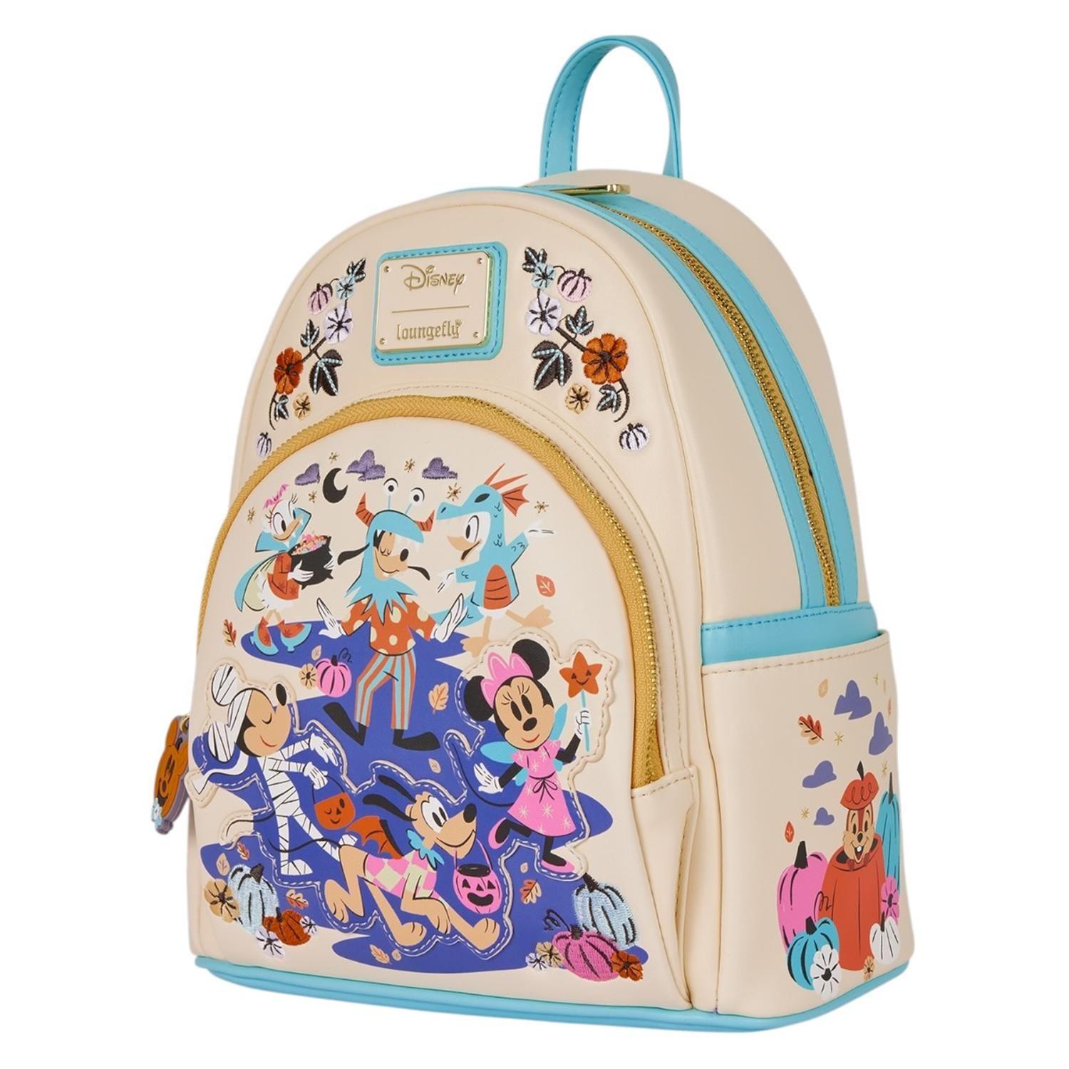 Mochila Loungefly Mujer Mickey Friends Halloween-2