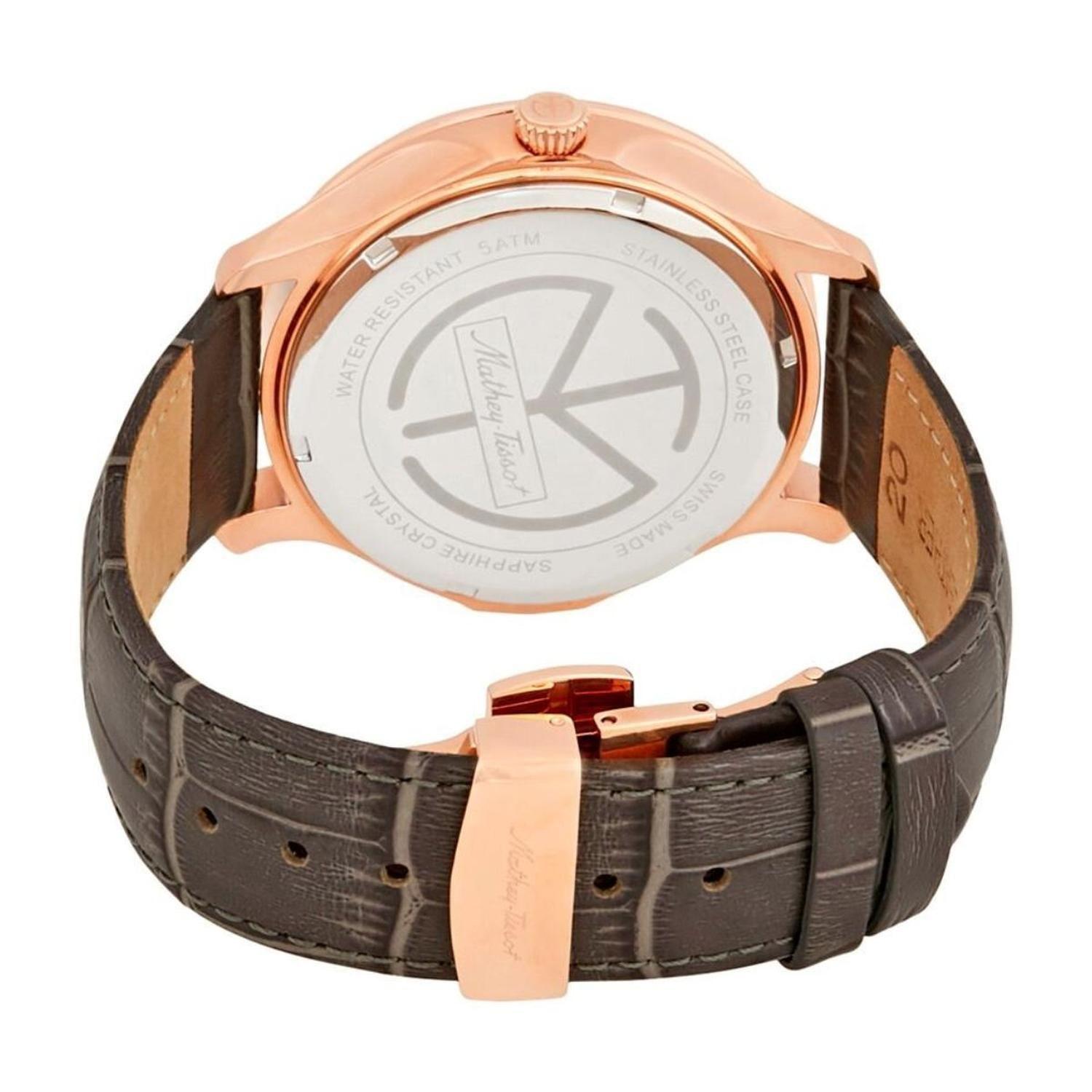Reloj Mathey-Tissot Hombre Edmond Leather H1886QPS-2