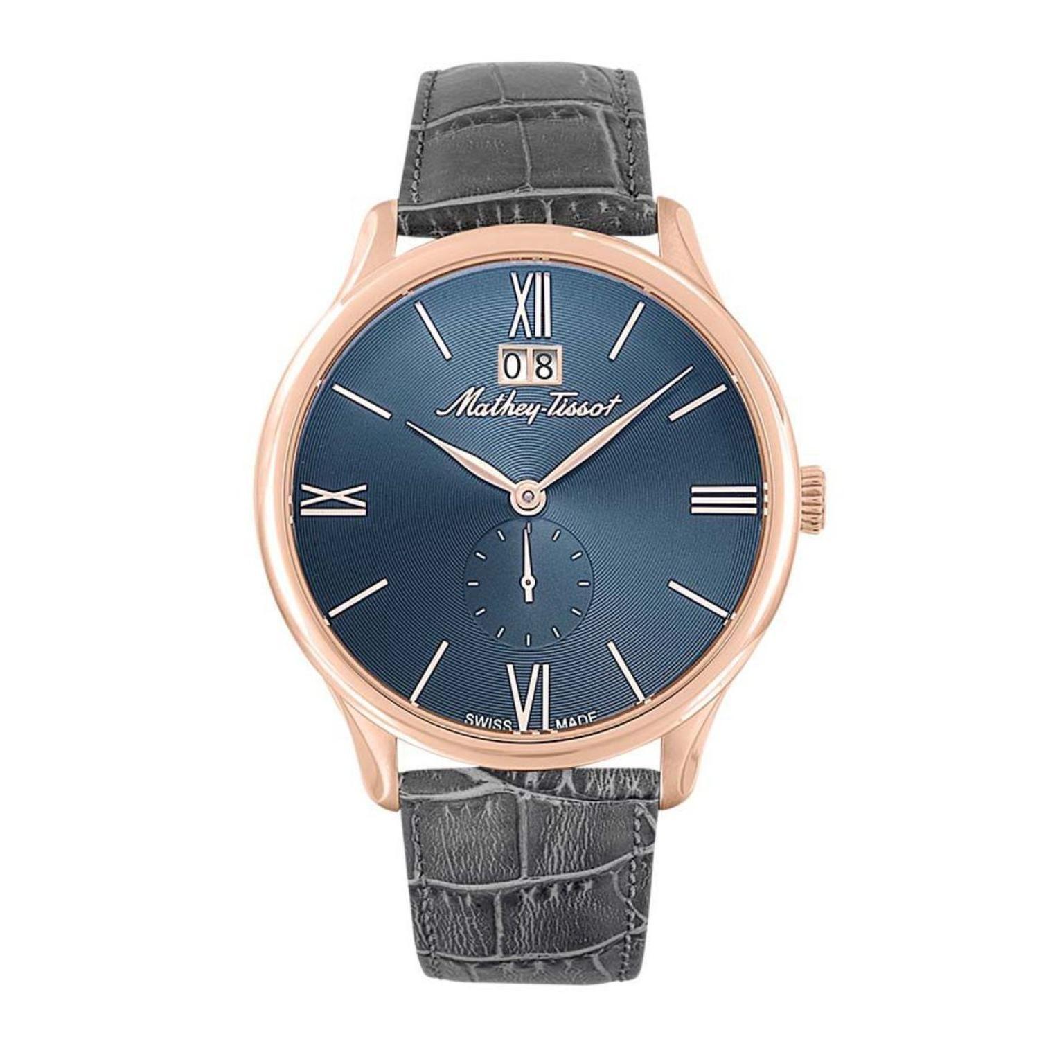 Reloj Mathey-Tissot Hombre Edmond Leather H1886QPS-1