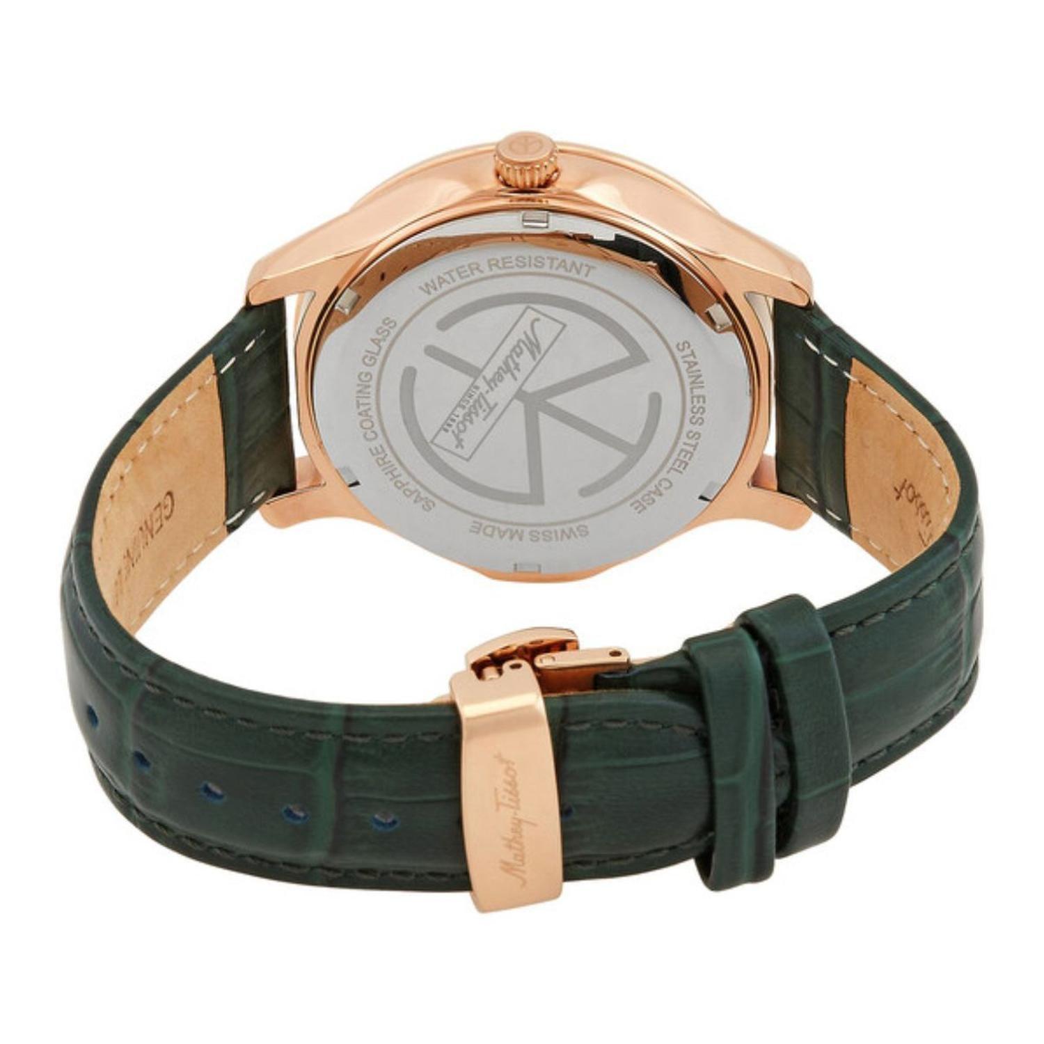 Reloj Mathey-Tissot Hombre Edmond Leather H1886QPV-3