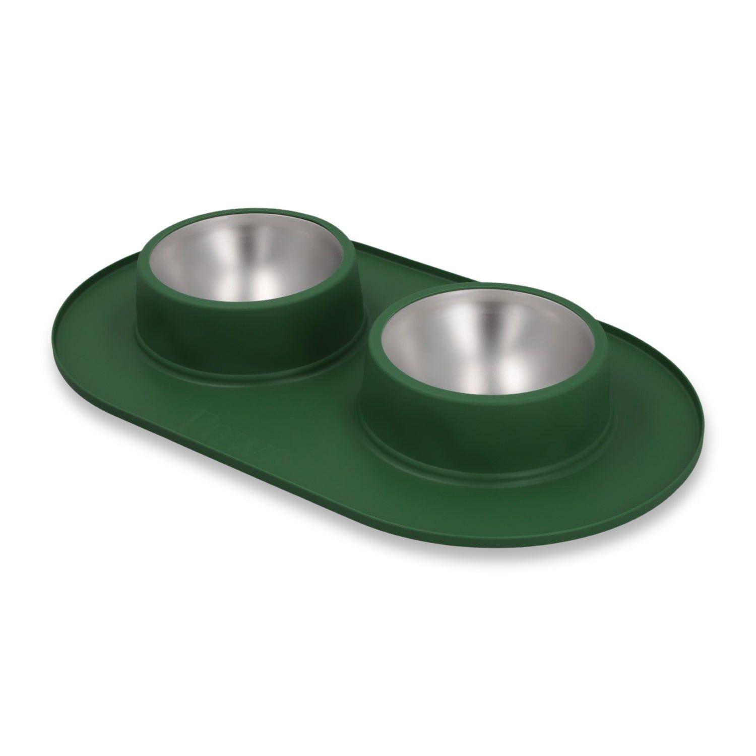 Bowl doble - Acero inoxidable-5