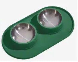 Bowl doble - Acero inoxidable-6