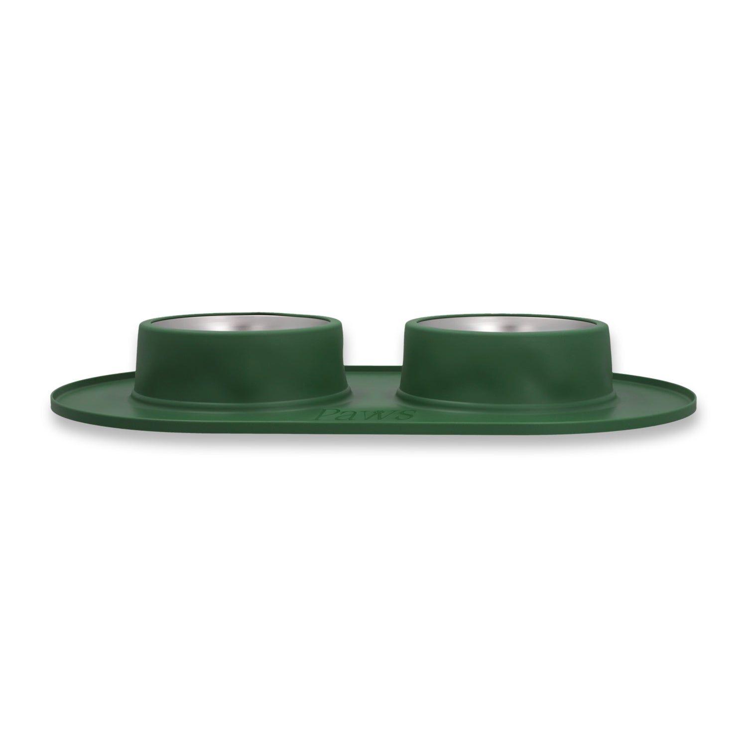 Bowl doble - Acero inoxidable-7