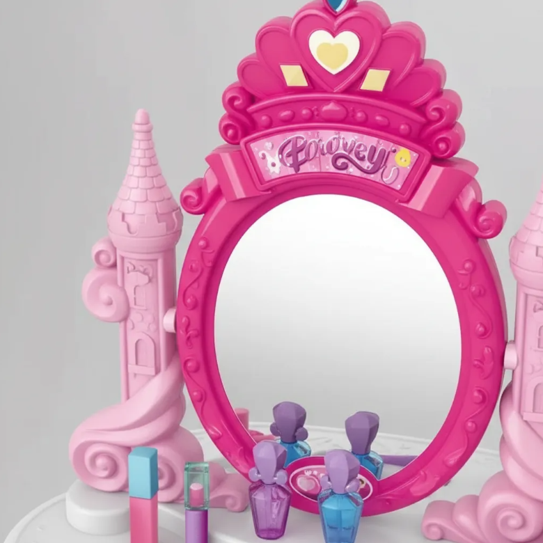 Juguete Tocador Princesa Maquillaje Para Ni as-6