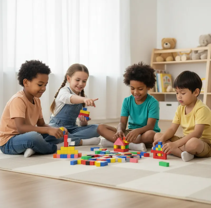 Bloques Magneticos De Construccion 64 Piezas Juego Didactico-3