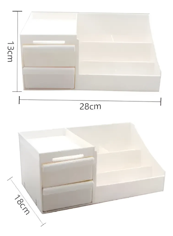 Organizador De Maquillaje Con Cajones Pl stico-7