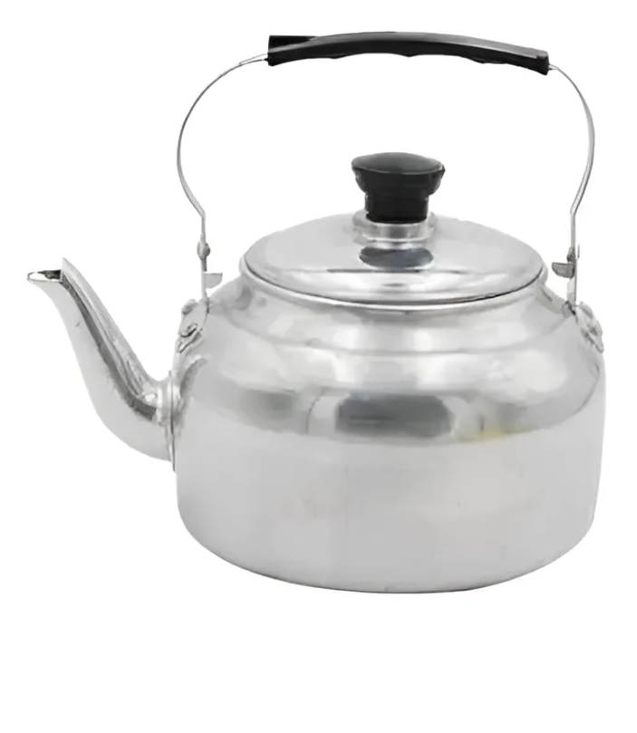 Tetera De Aluminio 3 Litros Con Mango Negro-0